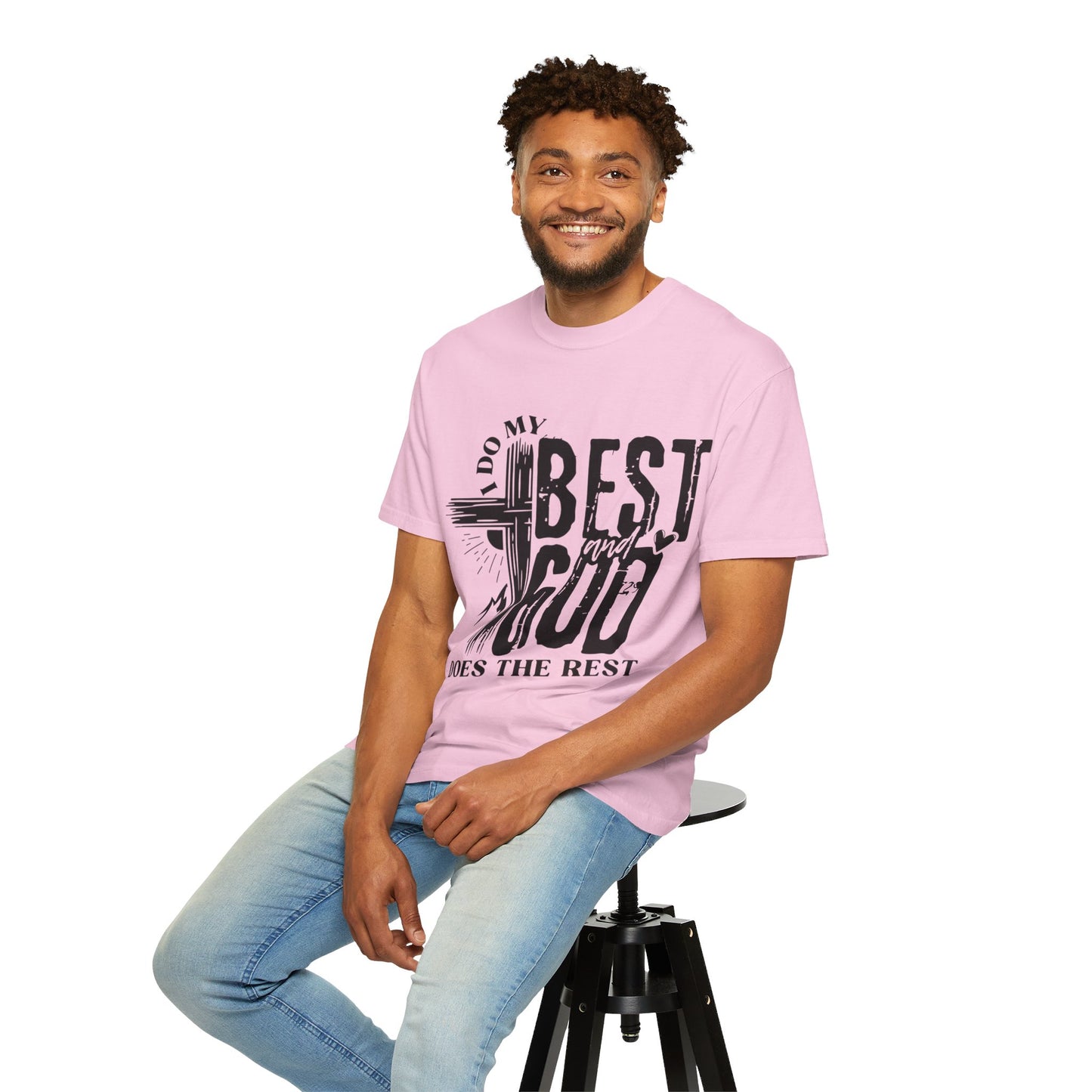 I Do My Best And God Does The Rest Unisex Christian T-shirt