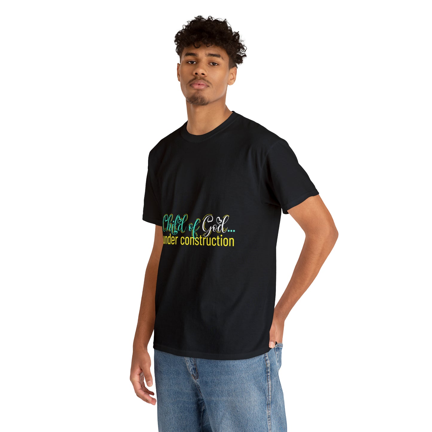 Child Of God Under Control Unisex Heavy Cotton Tee