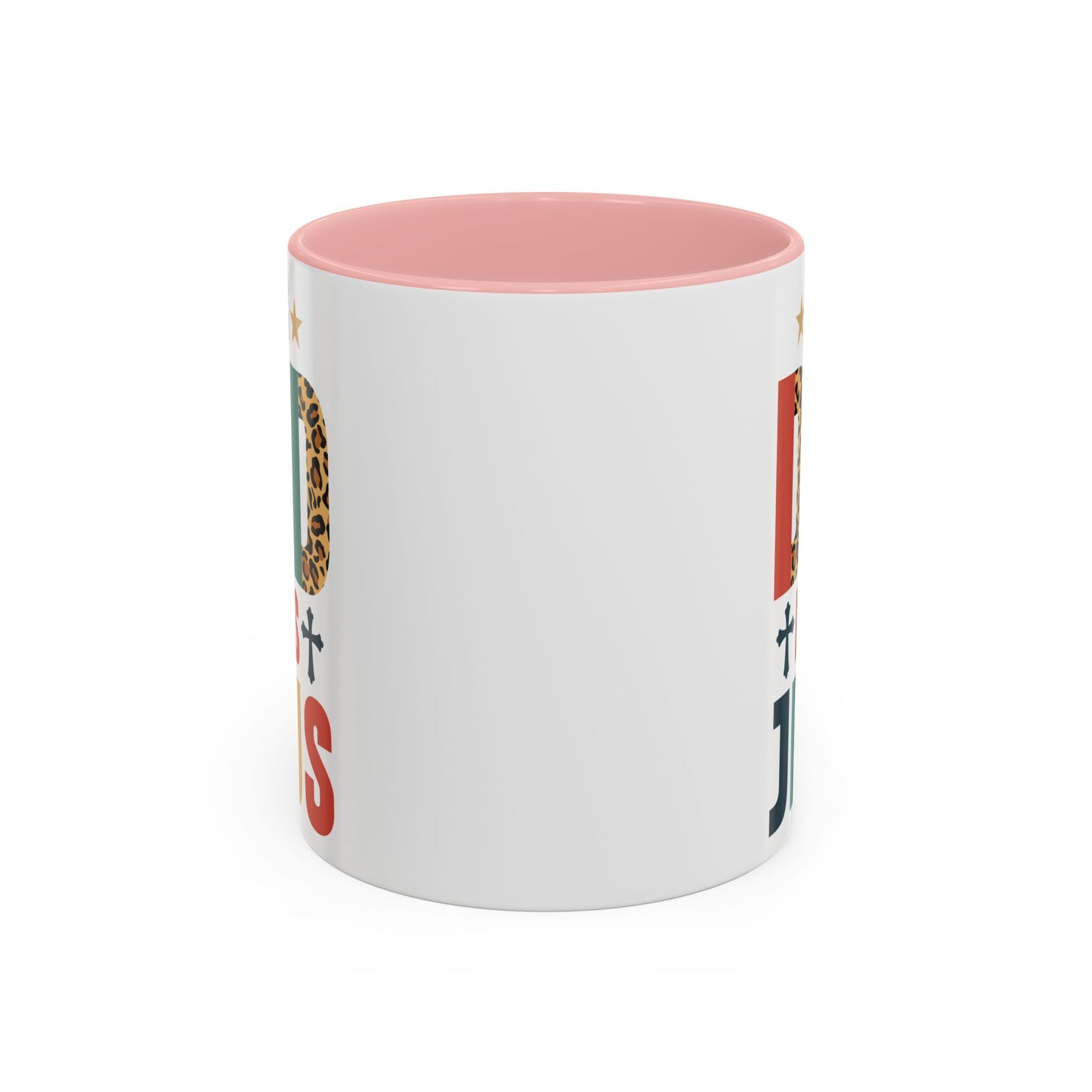 This Dad Loves Him Accent Coffee Mug - Perfect Gift for Father's Day and Christian Dads