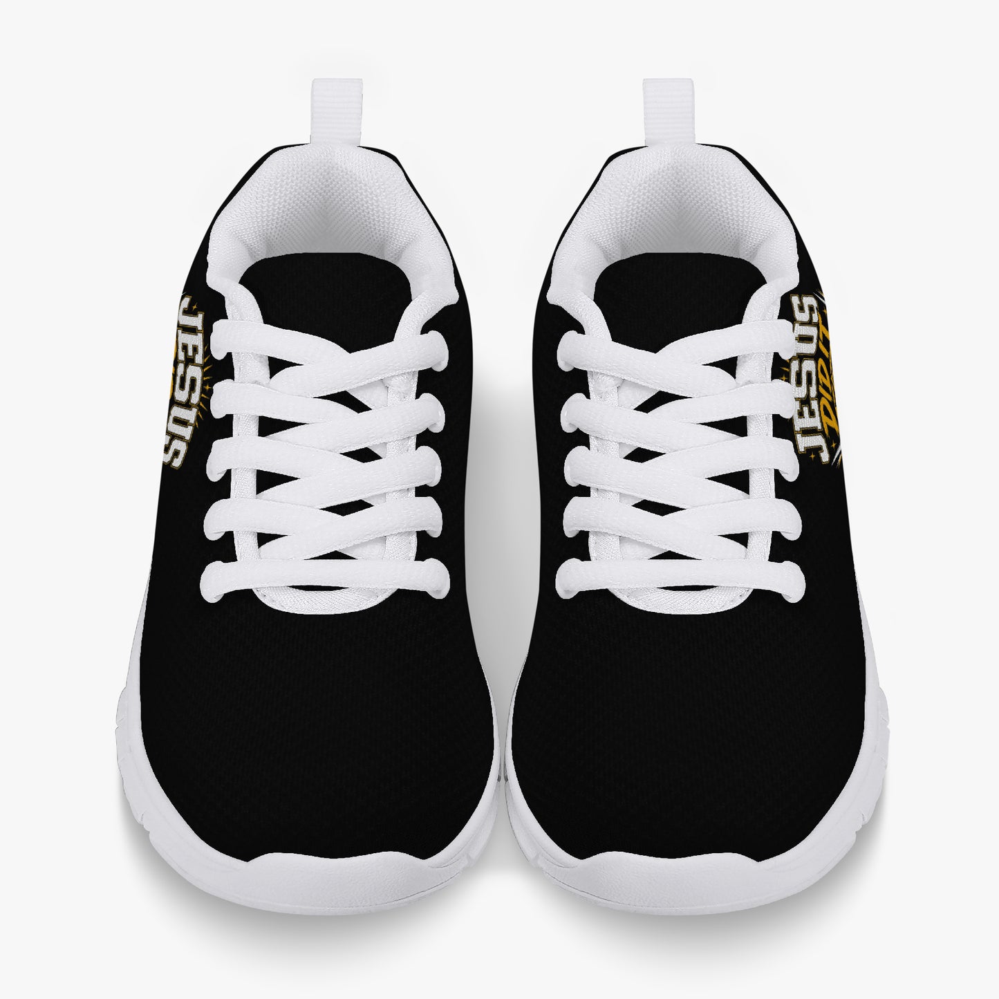 Jesus Did It Do It Like Jesus Christian Kids' Lightweight Mesh Sneakers - ClaimedbyGodDesigns