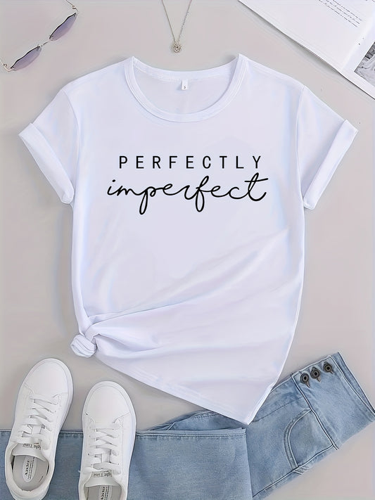Perfectly Imperfect Women's Christian T-shirt claimedbygoddesigns