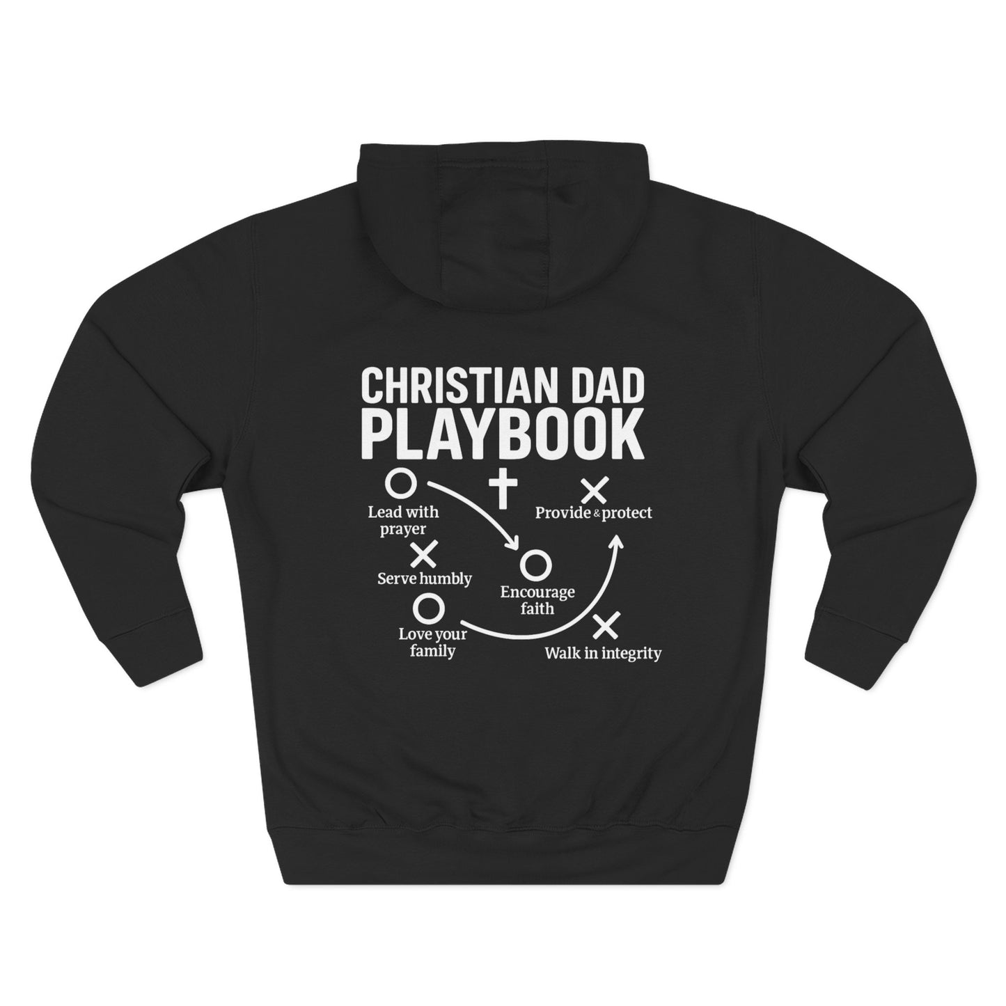 Christian Dad Playbook Fleece Hoodie, Cozy Christian Apparel, Thoughtful Gift for Dads, Father’s Day, Family Gatherings, Casual Wear, [...]