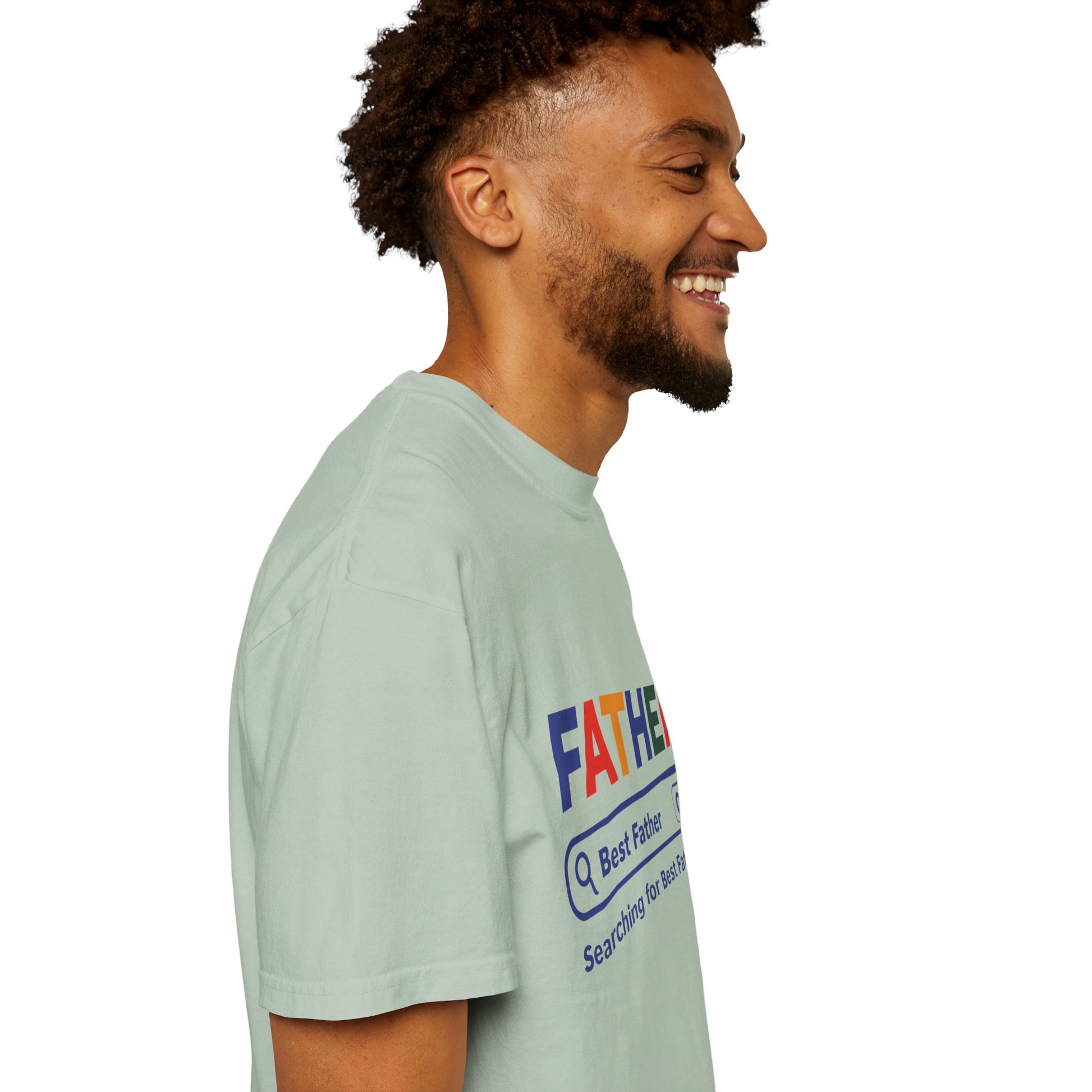 Best Father Garment - Dyed T-Shirt, Funny Dad Tee, Personalized Gift for Father's Day, Trendy Father's Day T-Shirt, Parenting Humor - ClaimedbyGodDesigns