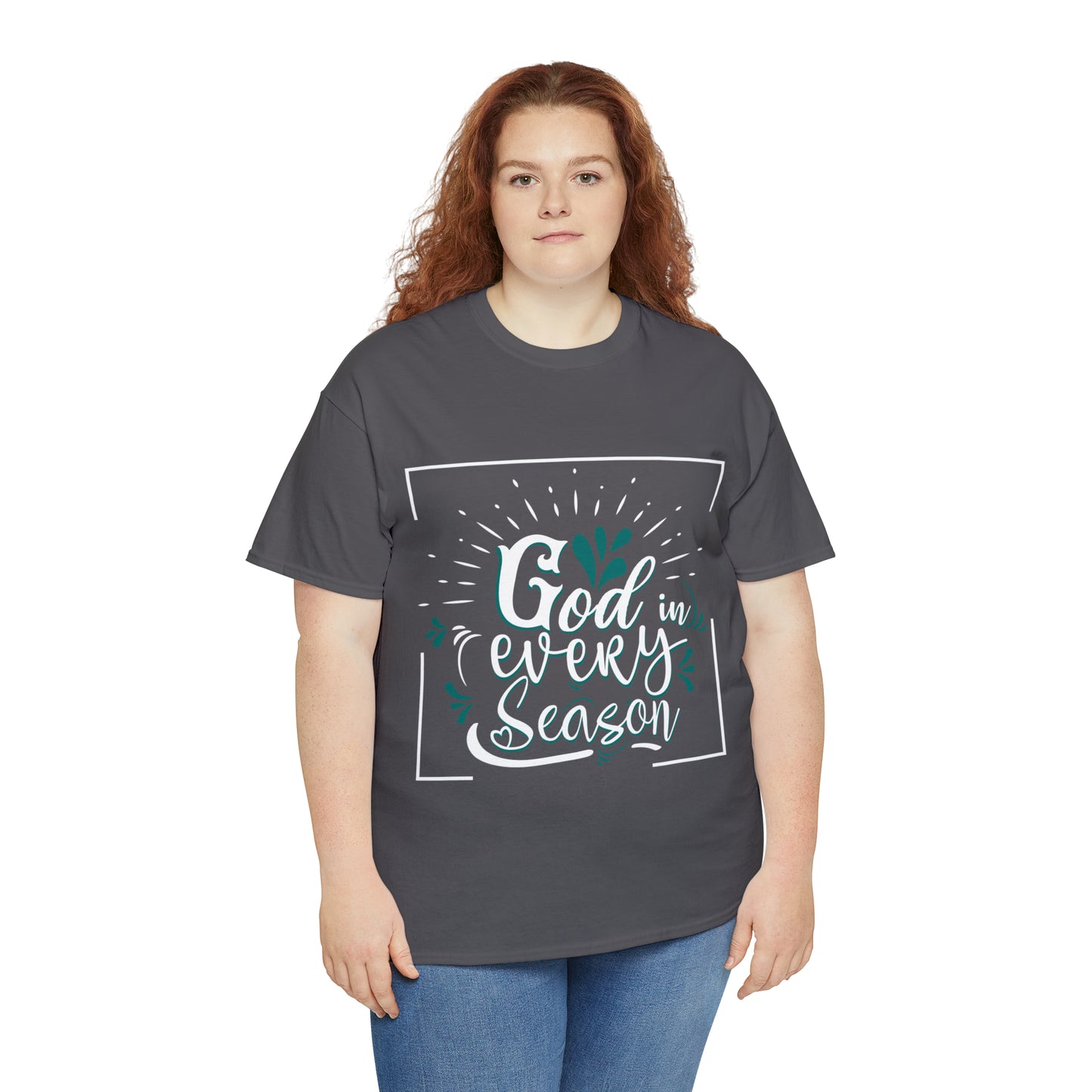 God In Every Season Unisex Heavy Cotton Tee