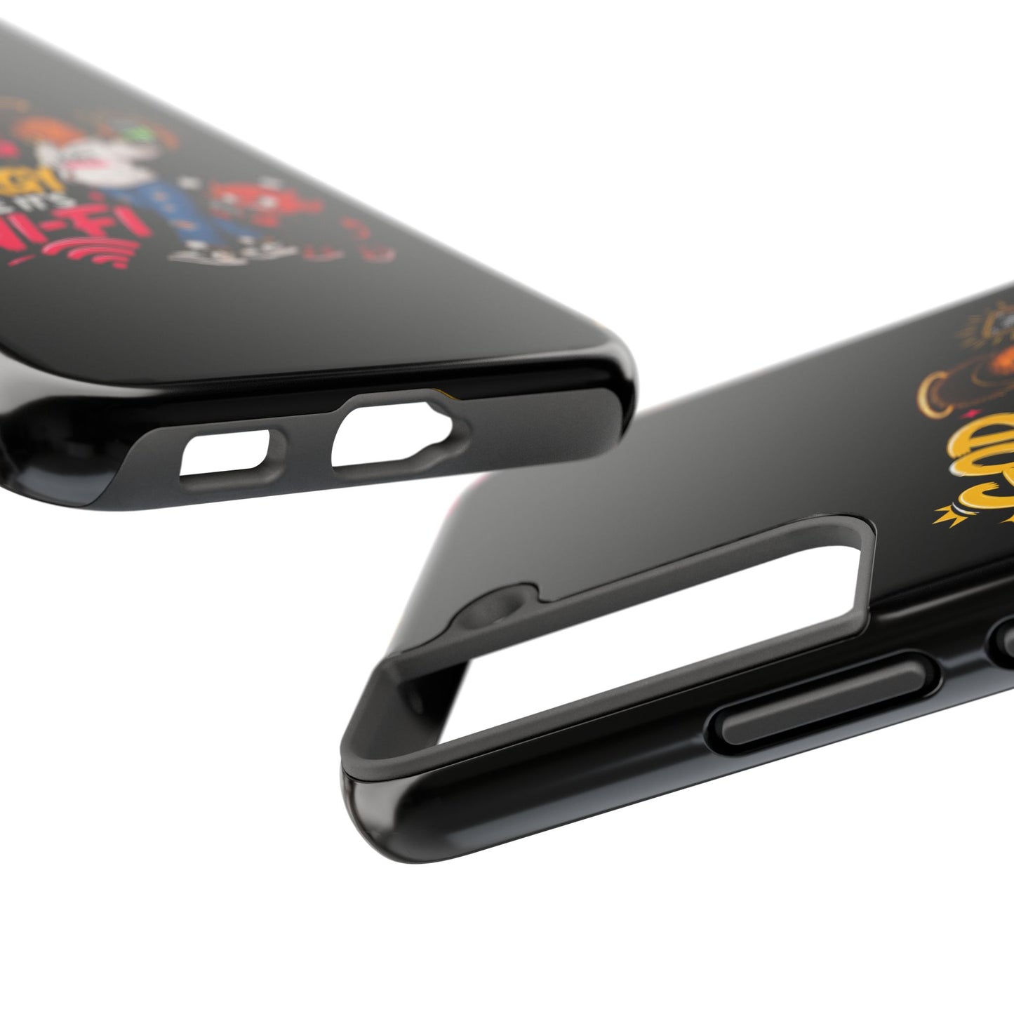 Phone Case — "God Be Upgrading My Energy Like It's Wi‑Fi" Inspirational Protective Cover - ClaimedbyGodDesigns