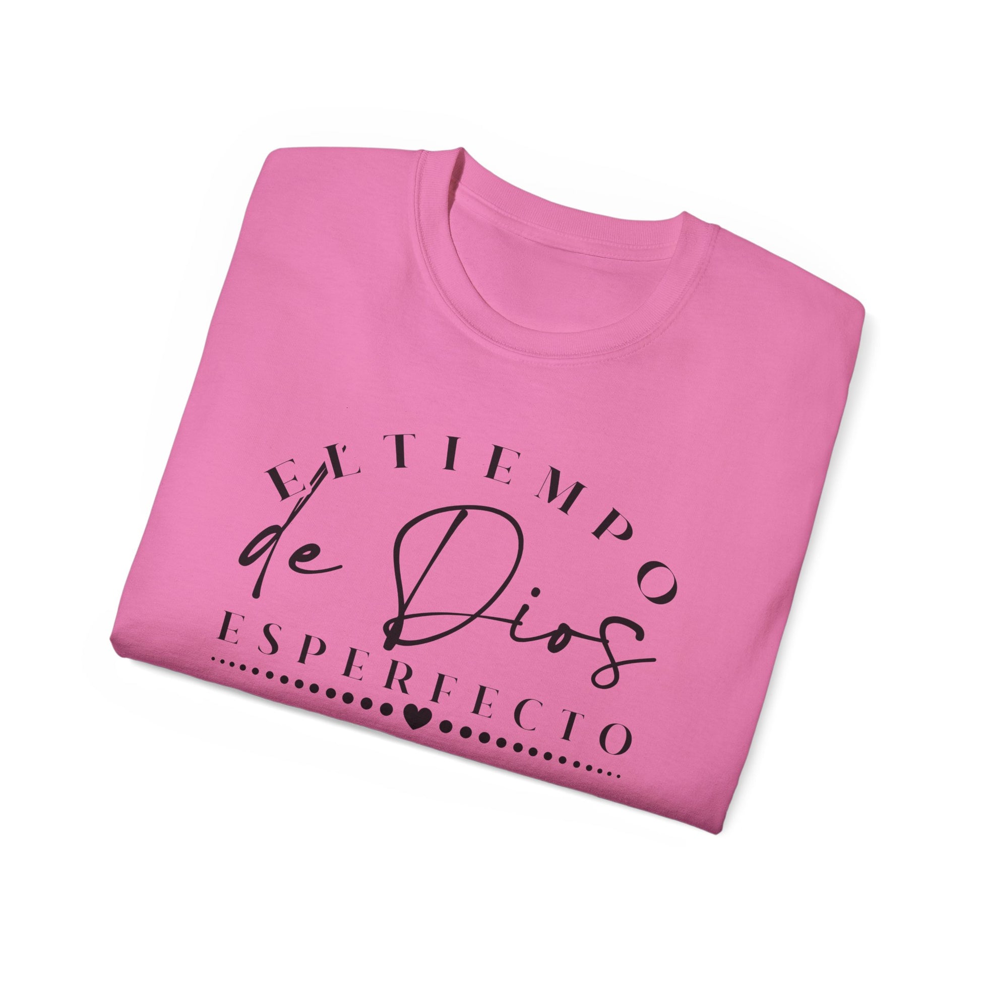 EL TIEMPO DE DIOS ES PERFECTO Christian Spanish Unisex T-shirt Printify