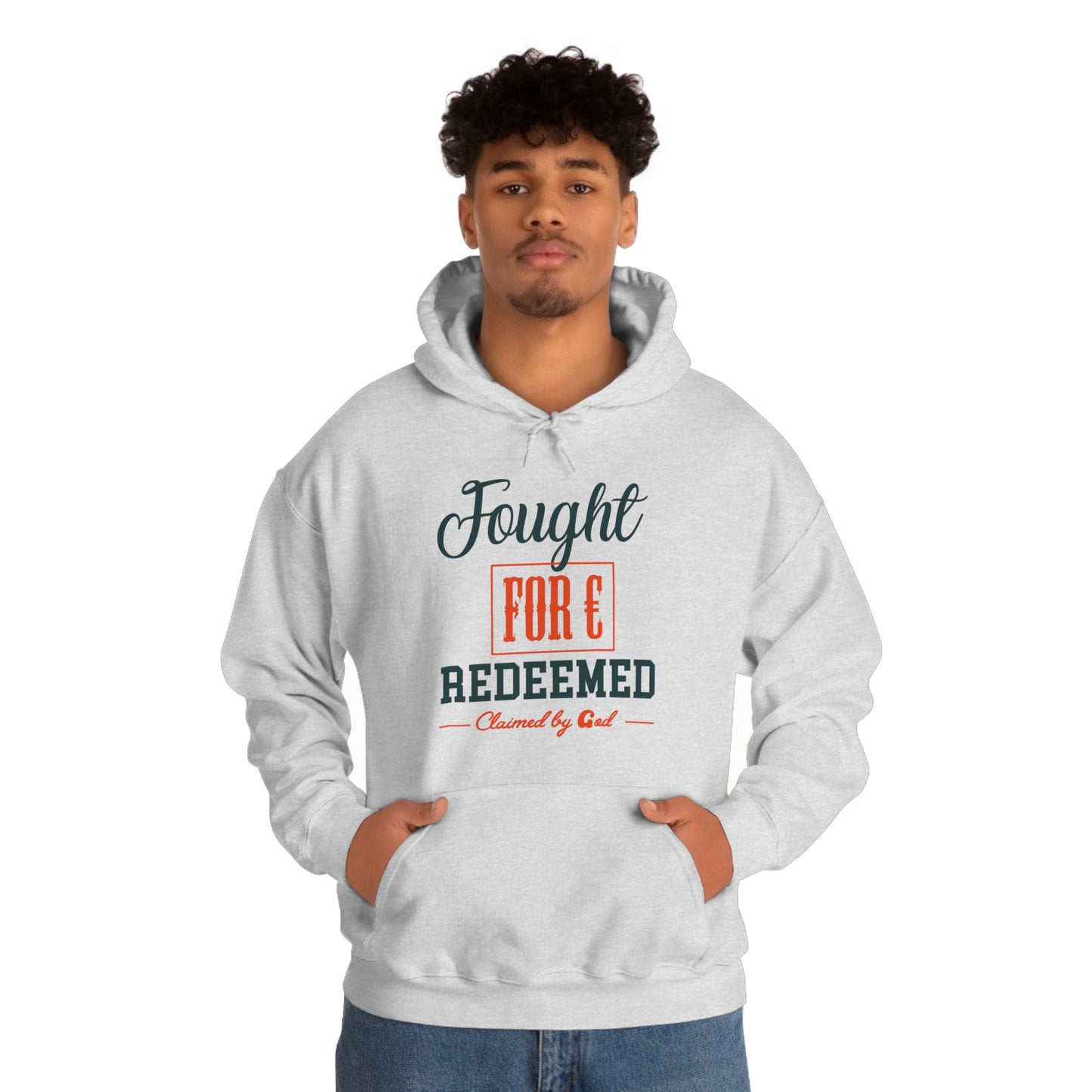 Fought For and Redeemed Unisex Hooded Sweatshirt