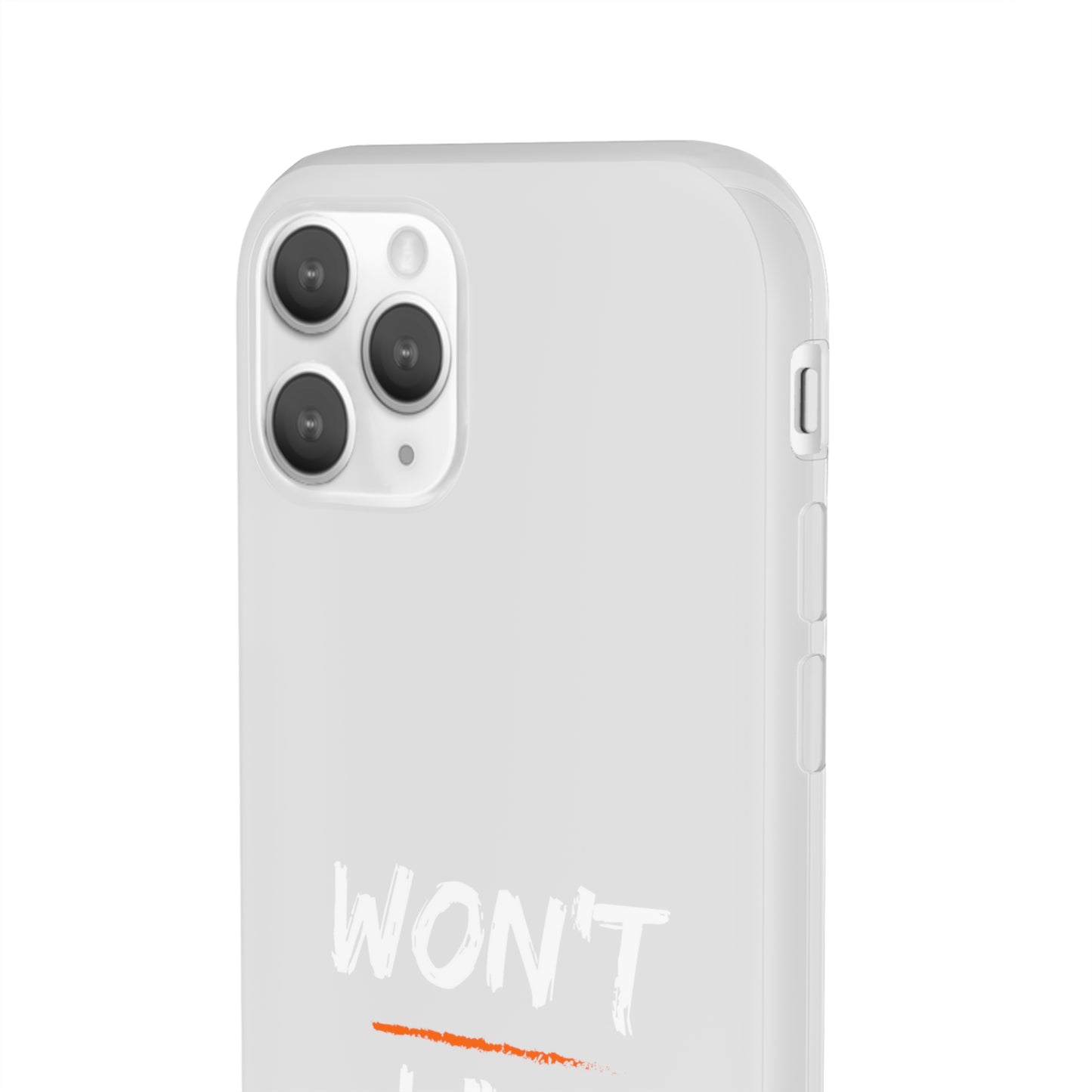 Won't Live Without Jesus Christian Flexi Phone Case Printify