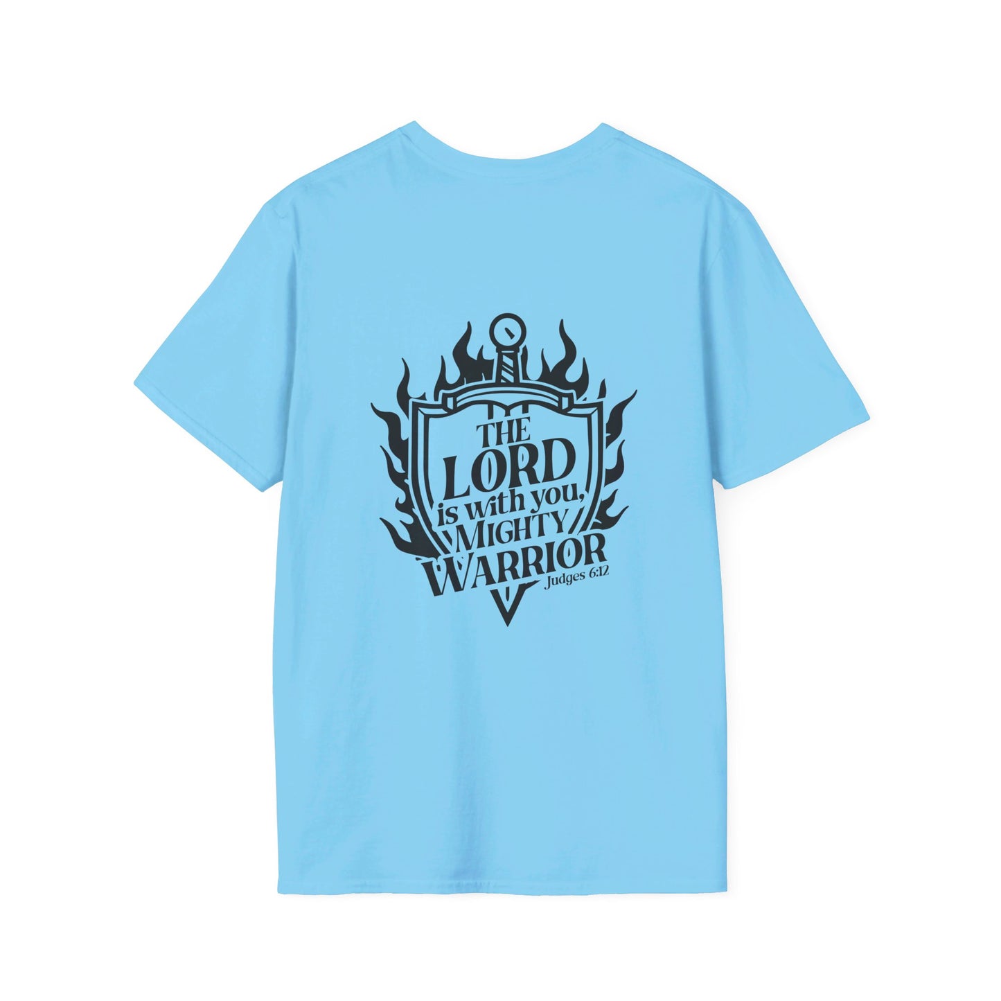 The Lord Is With You Mighty Warrior Unisex Christian T-shirt