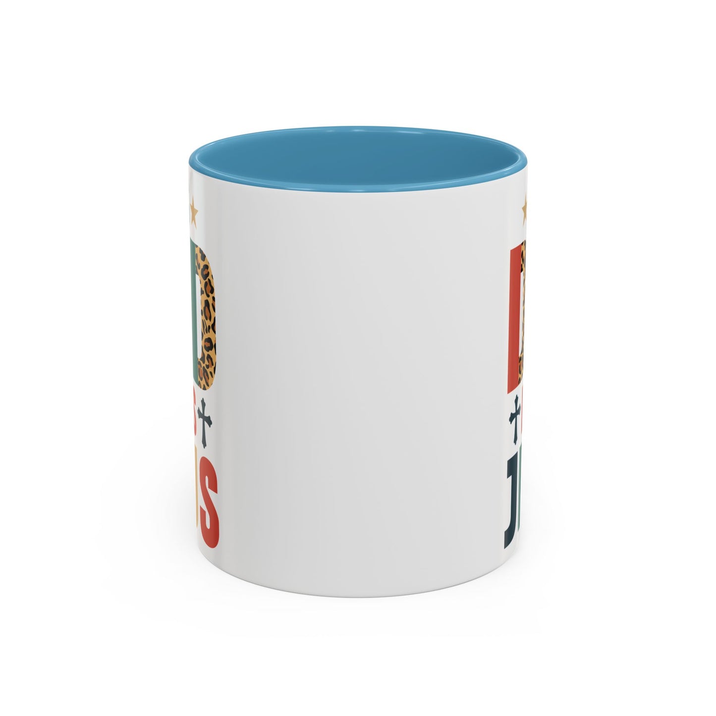 This Dad Loves Him Accent Coffee Mug - Perfect Gift for Father's Day and Christian Dads