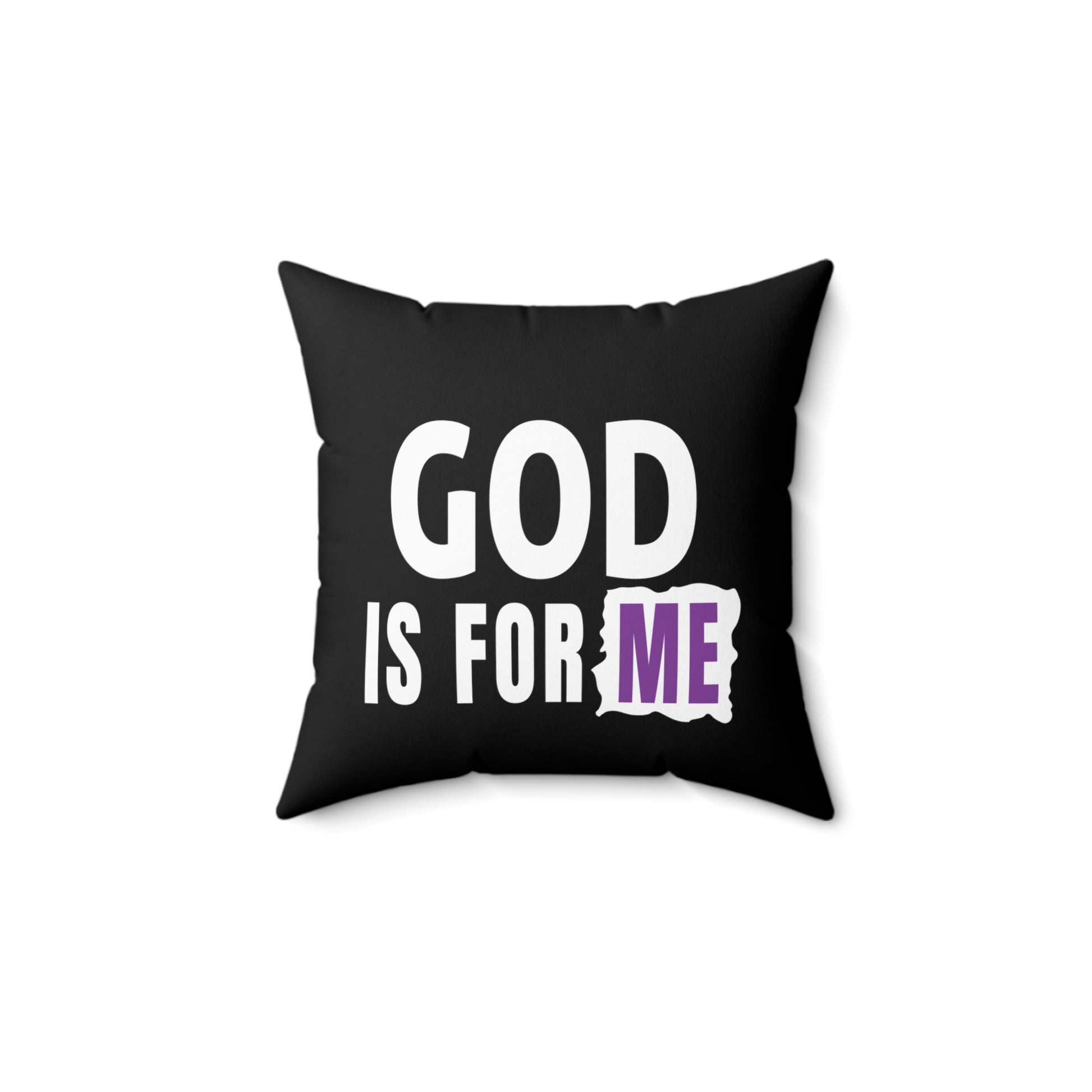 God Is For Me Pillow Printify