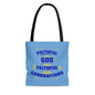 Faithful To Him Who Is Faithful Through Generations Christian Tote Bag