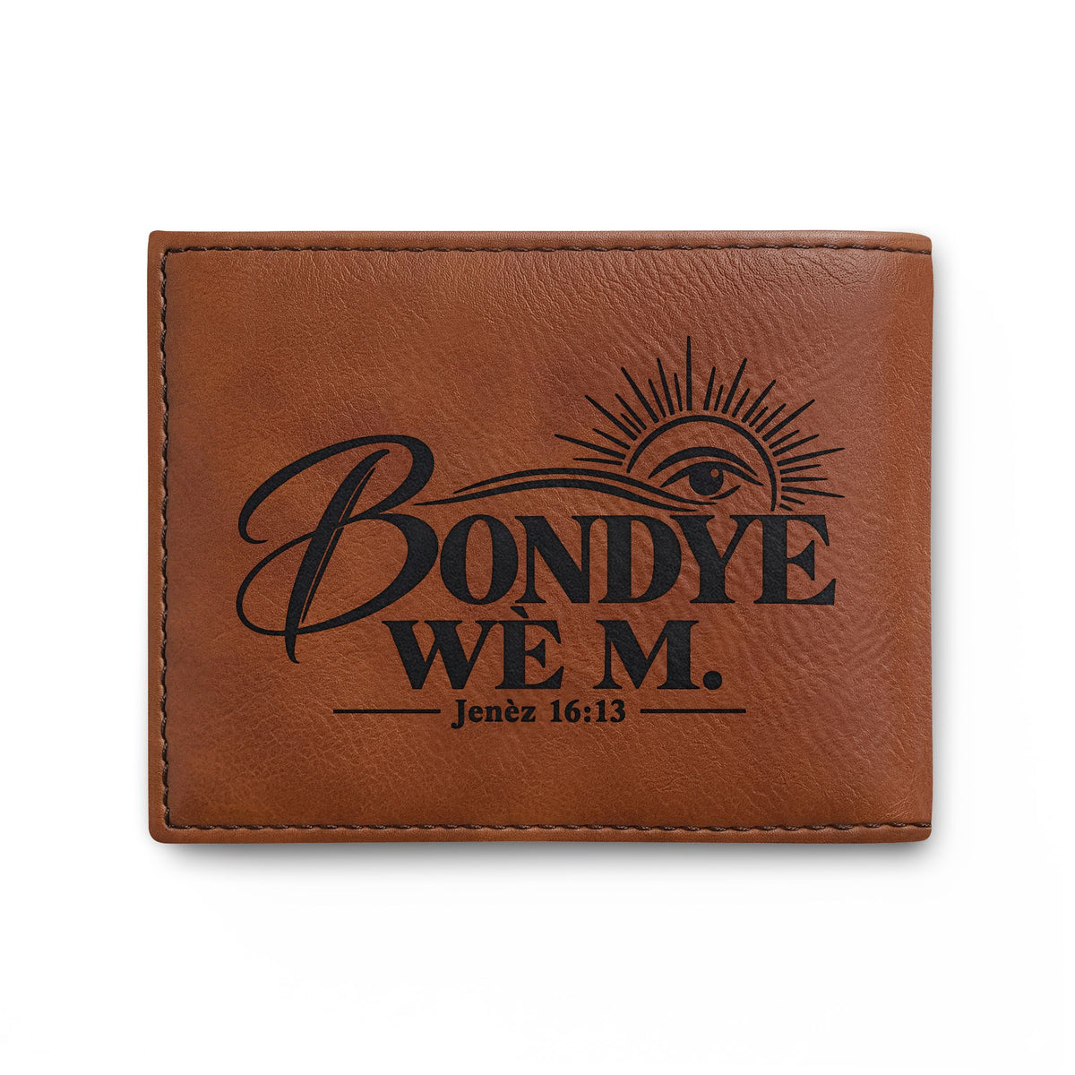 Bondye Wè M. Kreyòl Christian RFID wallet, view 9