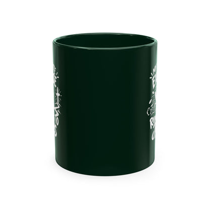 My Favorite Exercise Is Running to Jesus Christian Ceramic Mug