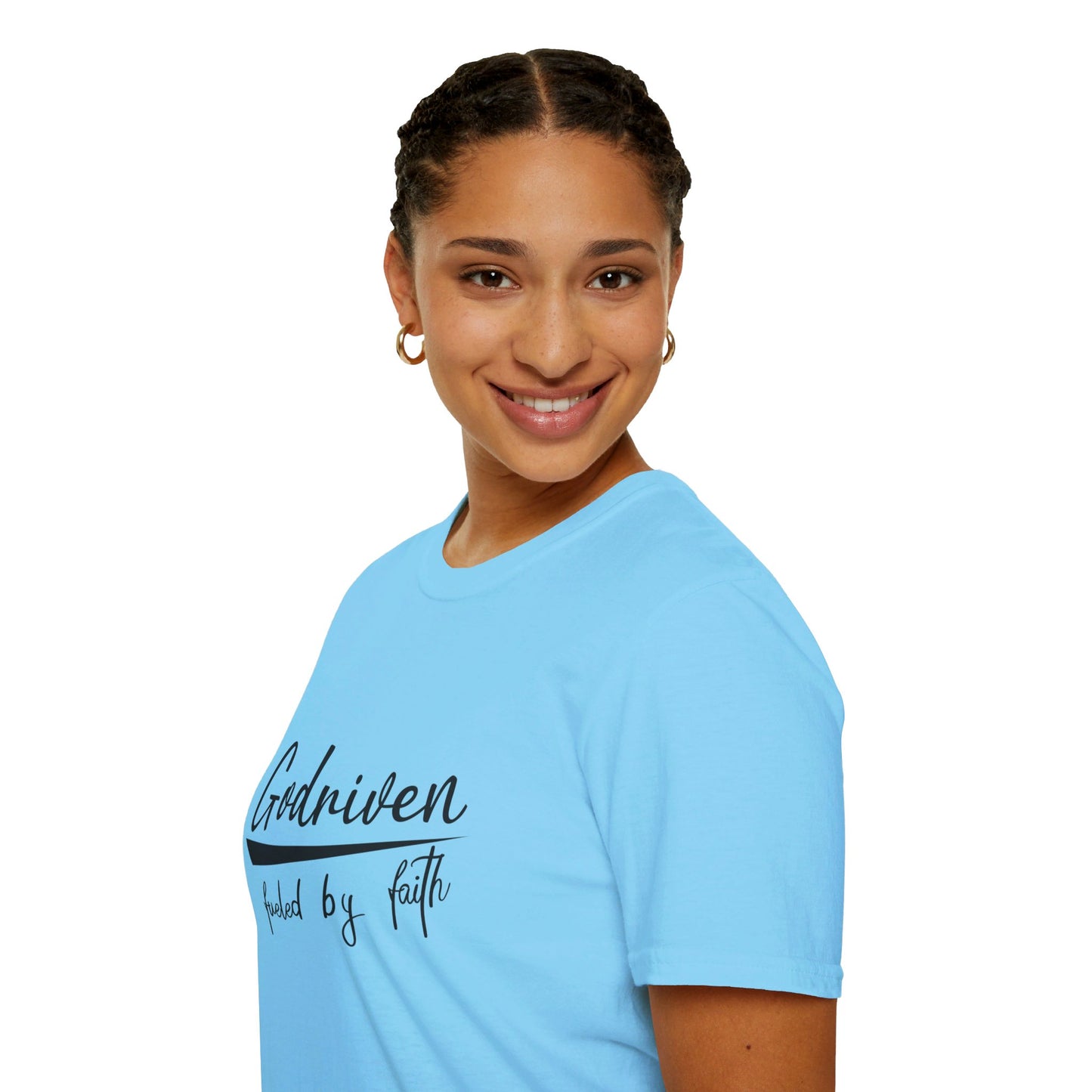 Godriven Fueled By Faith Unisex Christian T-shirt