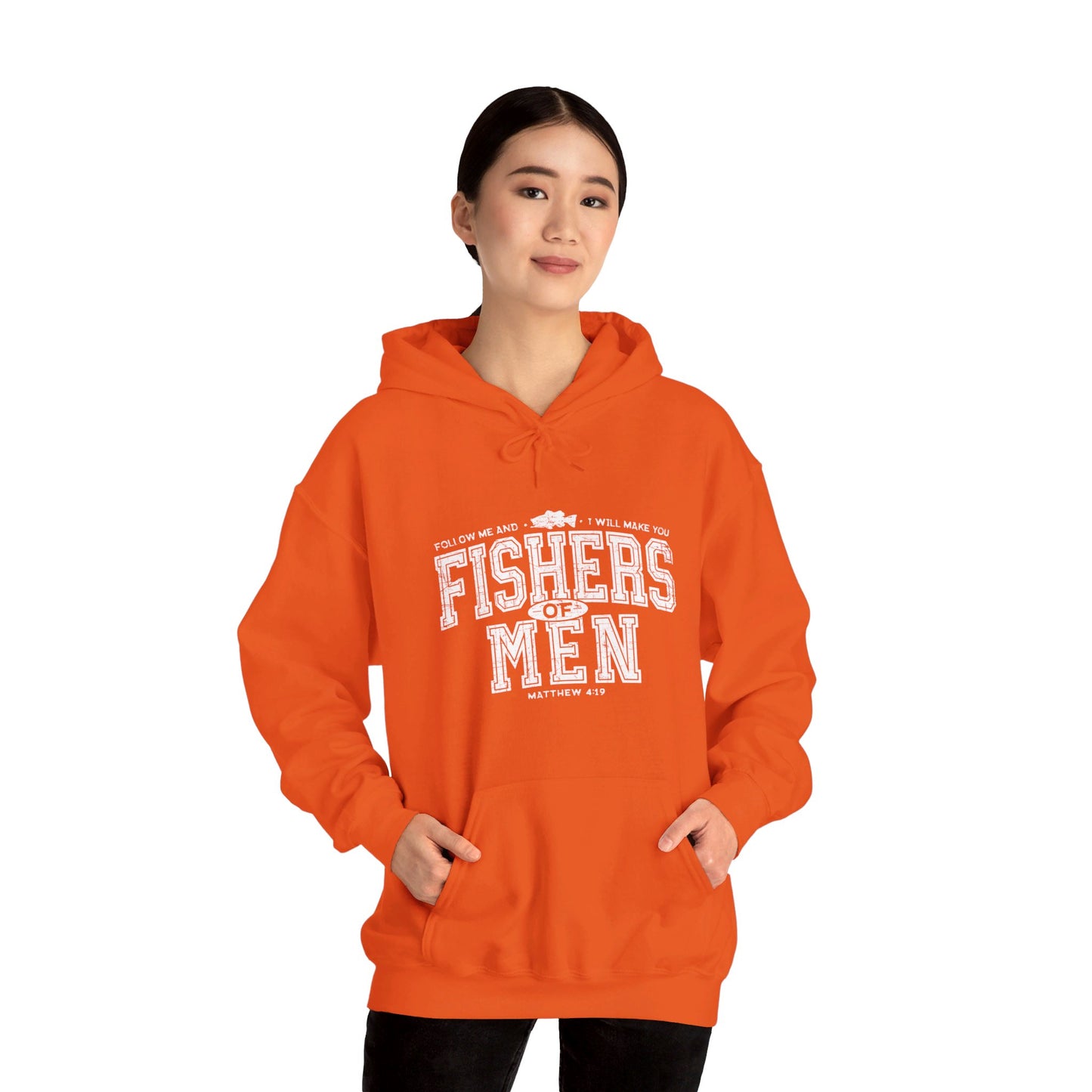 Fishers Of Men Unisex Christian Pullover Hooded Sweatshirt