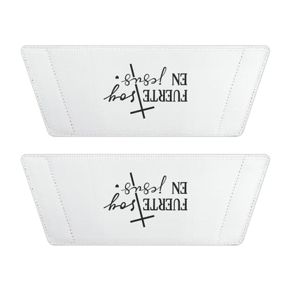 Youth Spiritual Statement Spanish Christian Sandals | Removable-Strap, Summer Footwear, Kids' Casual Shoes, Faith-Inspired Comfort, Fun & Stylish