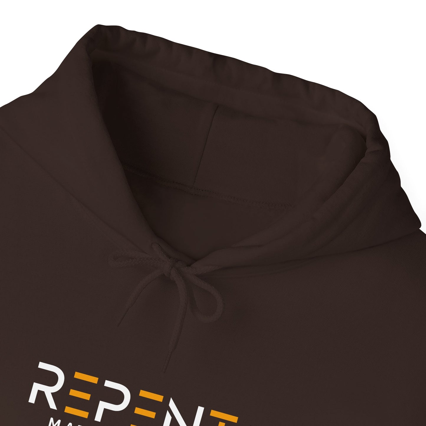 Repent Christian Unisex Hooded Pullover Sweatshirt