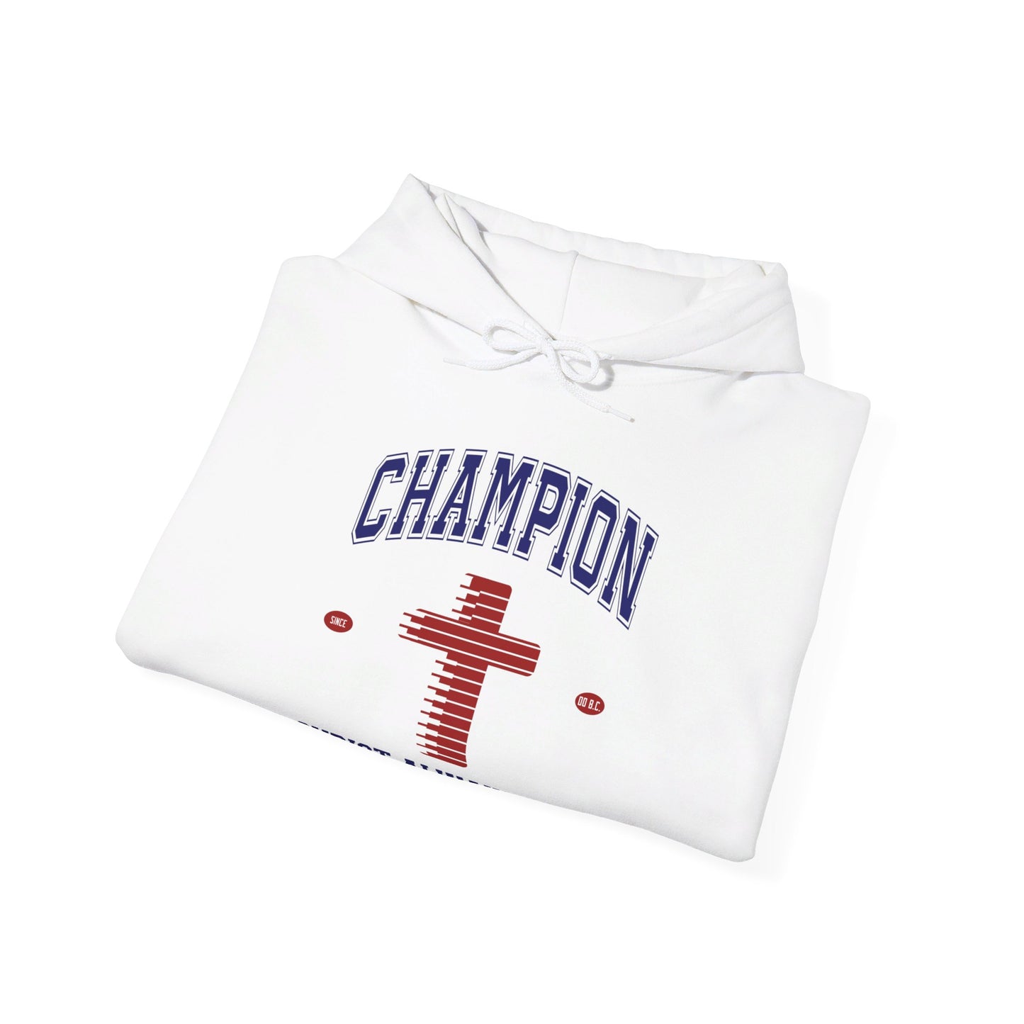 Champion Christ Always Wins Unisex Christian Pullover Hooded Sweatshirt