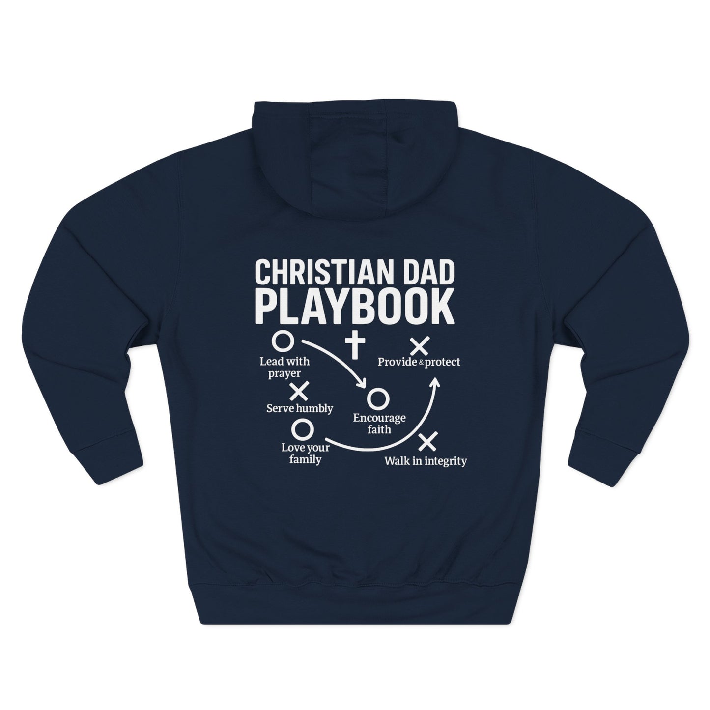 Christian Dad Playbook Fleece Hoodie, Cozy Christian Apparel, Thoughtful Gift for Dads, Father’s Day, Family Gatherings, Casual Wear, [...]