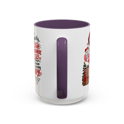 Dear Negativity… Sleigh Somewhere Else! Choosing Joy Christmas Mug