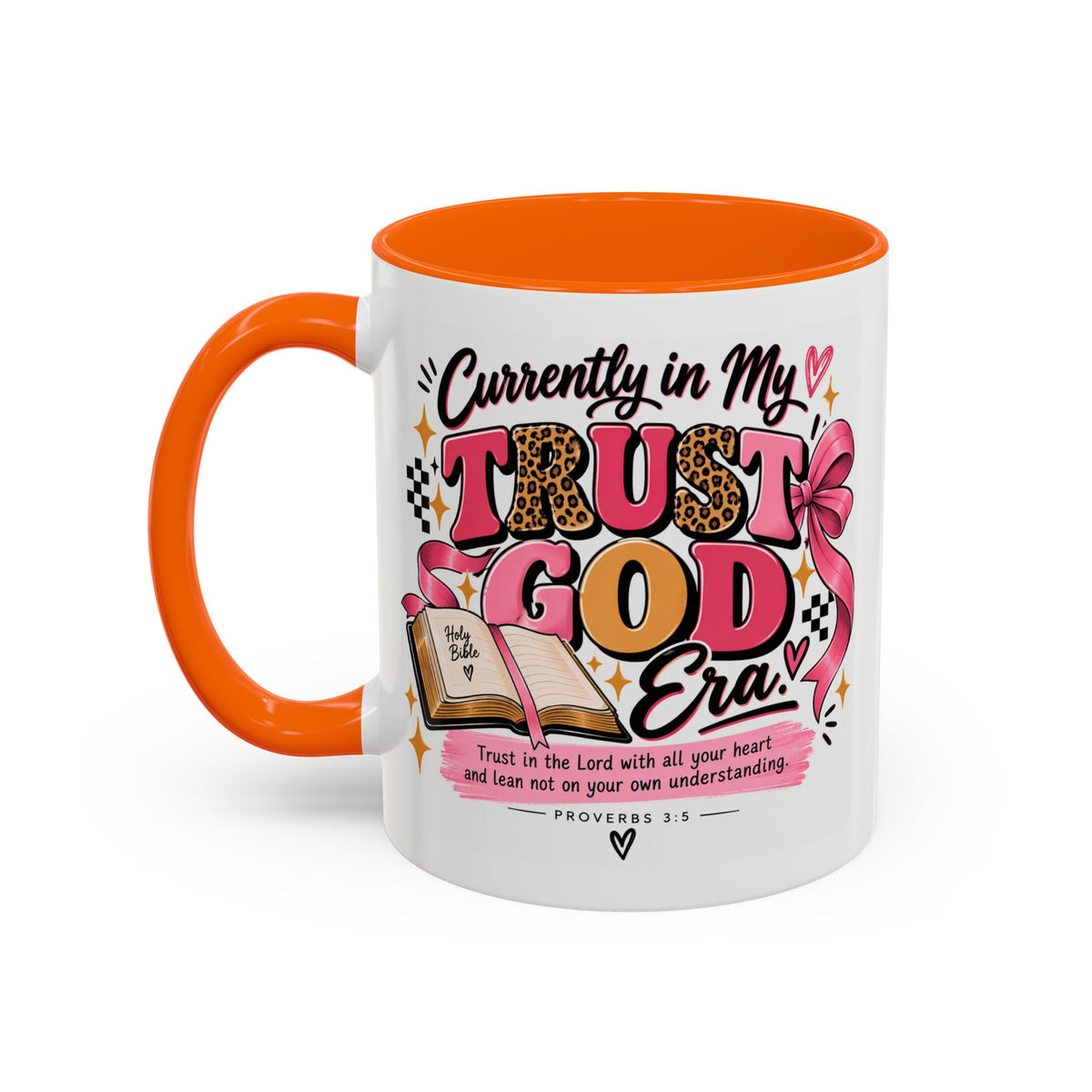 Currently in My Trust God Era Coffee Mug