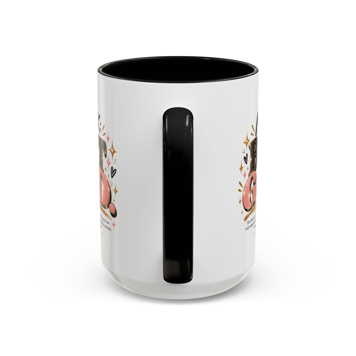 Accent Coffee Mug - “IYKYK But God” Inspirational Christian Coffee Mug (11/15oz)