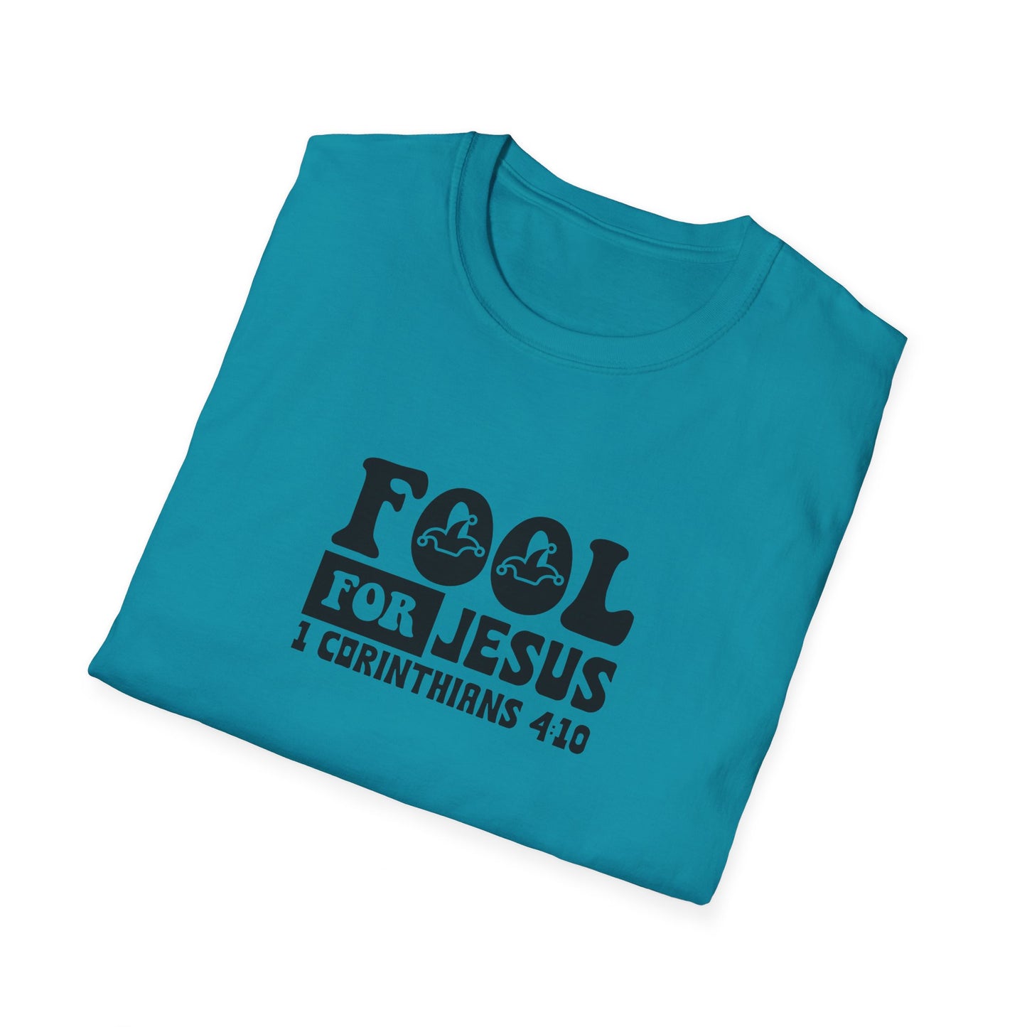 Fool For Jesus Funny Unisex Christian T-shirt