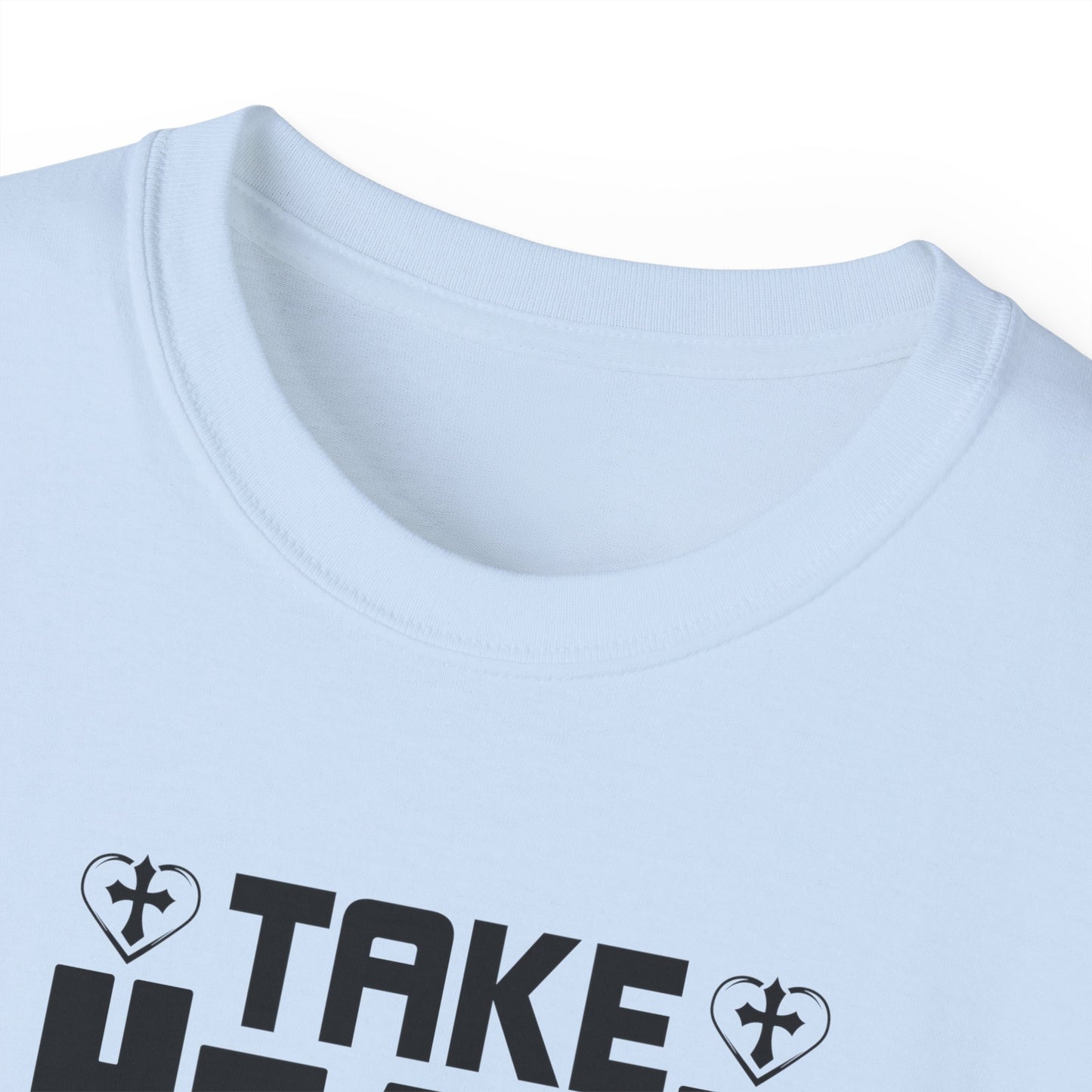 Take Heart For I Have Overcome The World Unisex Christian Ultra Cotton Tee Printify