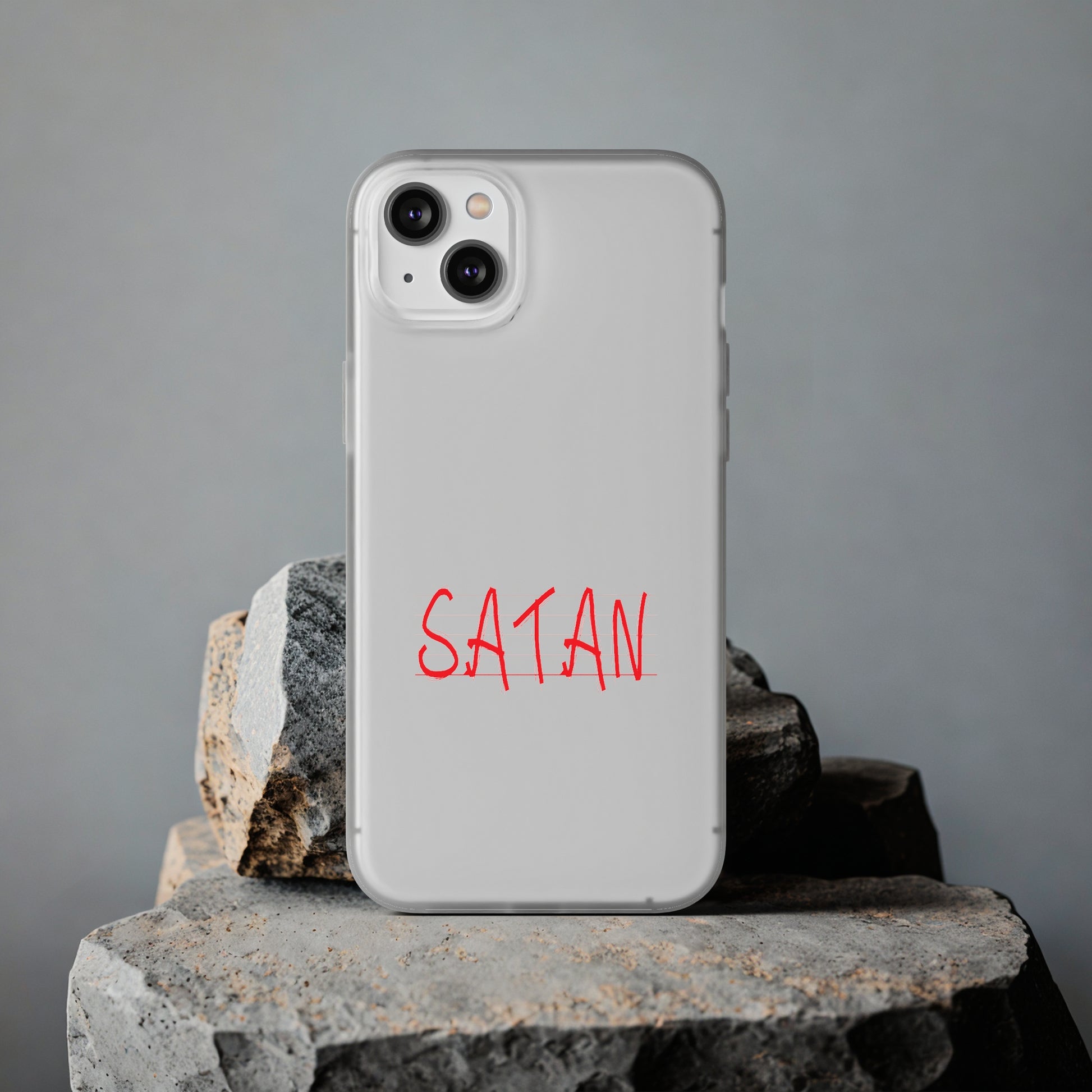 Not Today Satan Not Tomorrow Either Christian Flexi Phone Case Printify