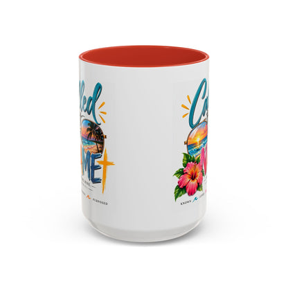 Called By Name Coffee Mug — Christian Inspirational Beach Design (11/15 oz)