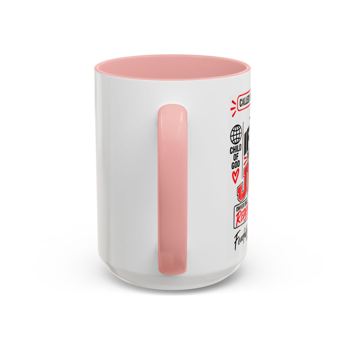 If Found, Return to Jesus Personalized Christian Coffee Mug — Called by Name Accent Mug (15oz)