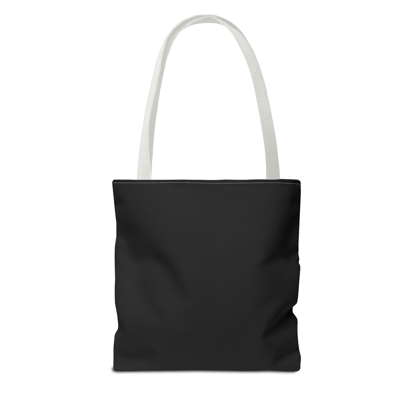 Tote Bag — "Satan I Am Not The One" Retro Angel Girl Tote (Heaven Approved Content) - ClaimedbyGodDesigns