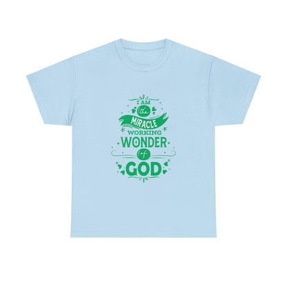 I Am The Miracle Working Wonder Of  Unisex Heavy Cotton Tee