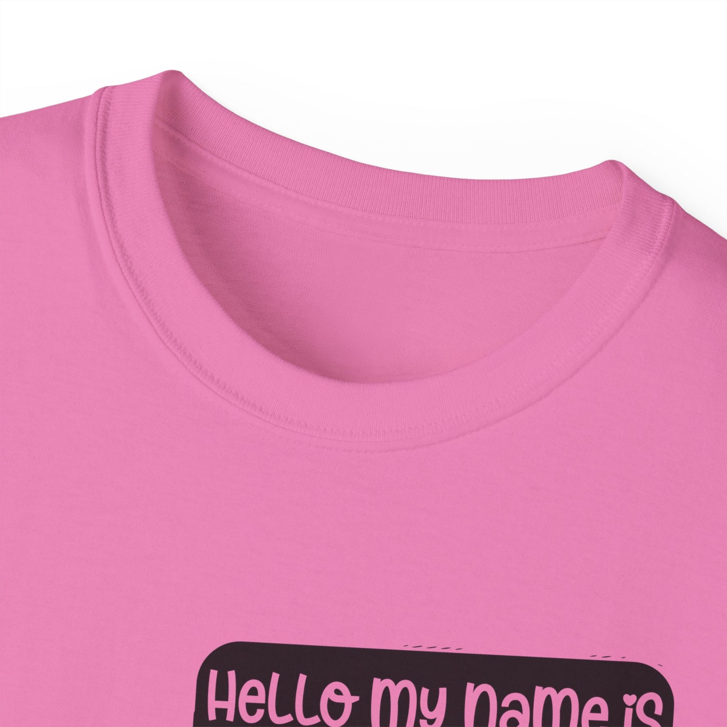 HELLO MY NAME IS CHILD OF THE ONE TRUE KING FUNNY Unisex Christian Ultra Cotton Tee Printify