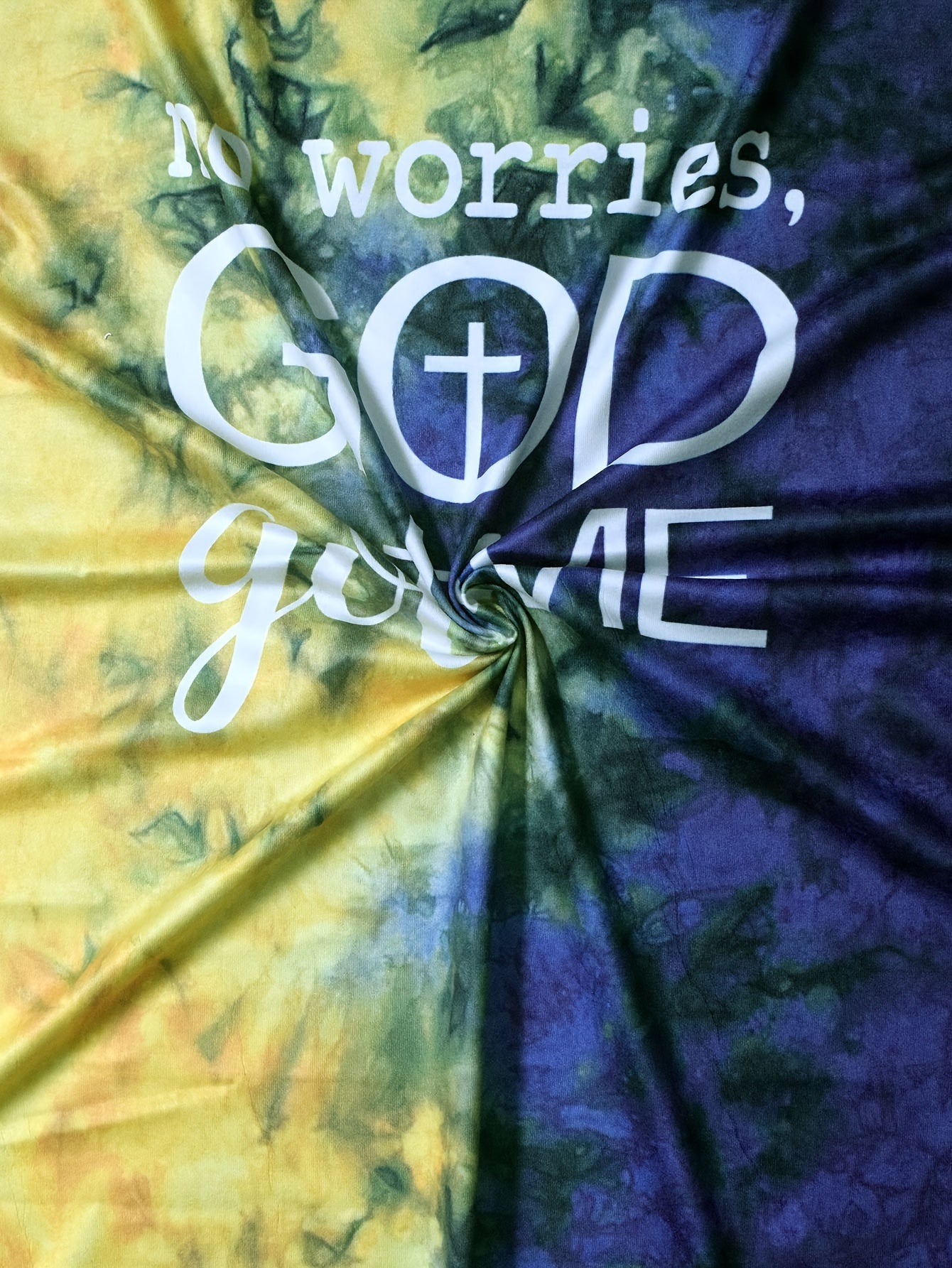 No Worries God Got Me Plus Size Women's Christian Casual Outfit claimedbygoddesigns