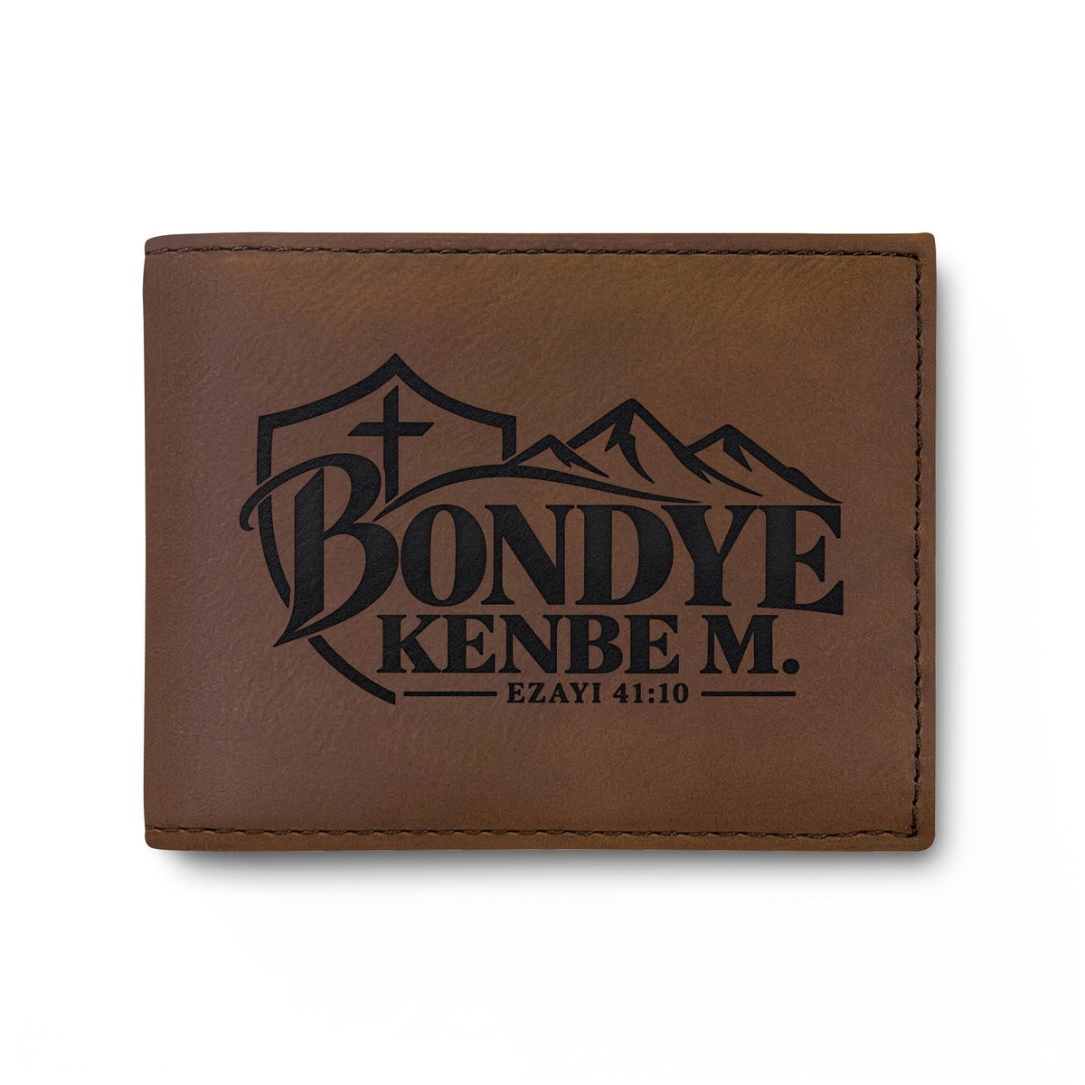 Bondye Kenbe M. Kreyòl Christian RFID wallet, view 7