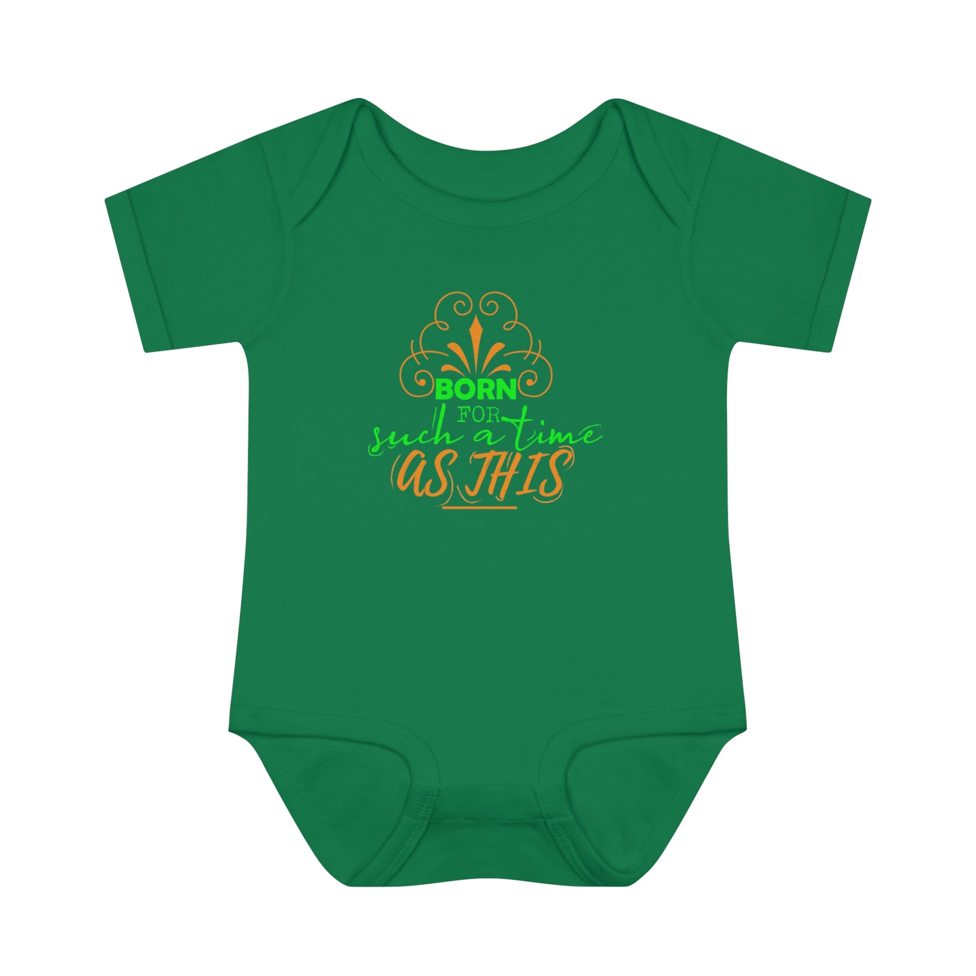 Born For Such A Time As This Christian Baby Onesie Printify