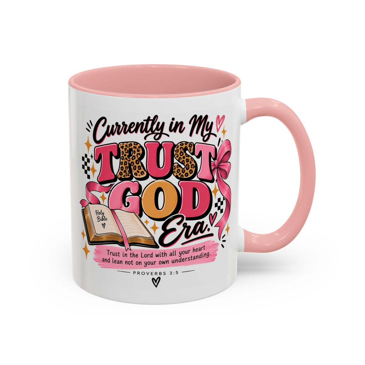 Currently in My Trust God Era Coffee Mug
