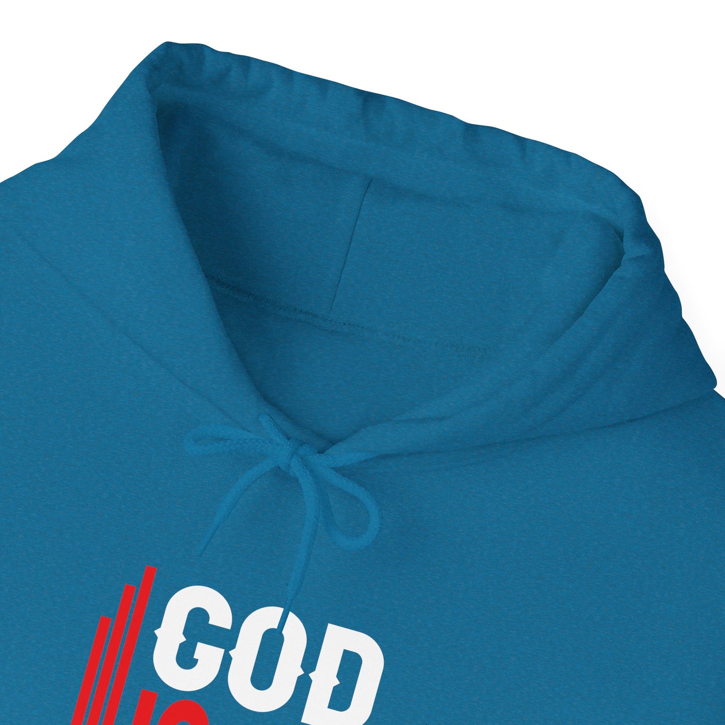 God Is Able Unisex Christian Hooded Pullover Sweatshirt