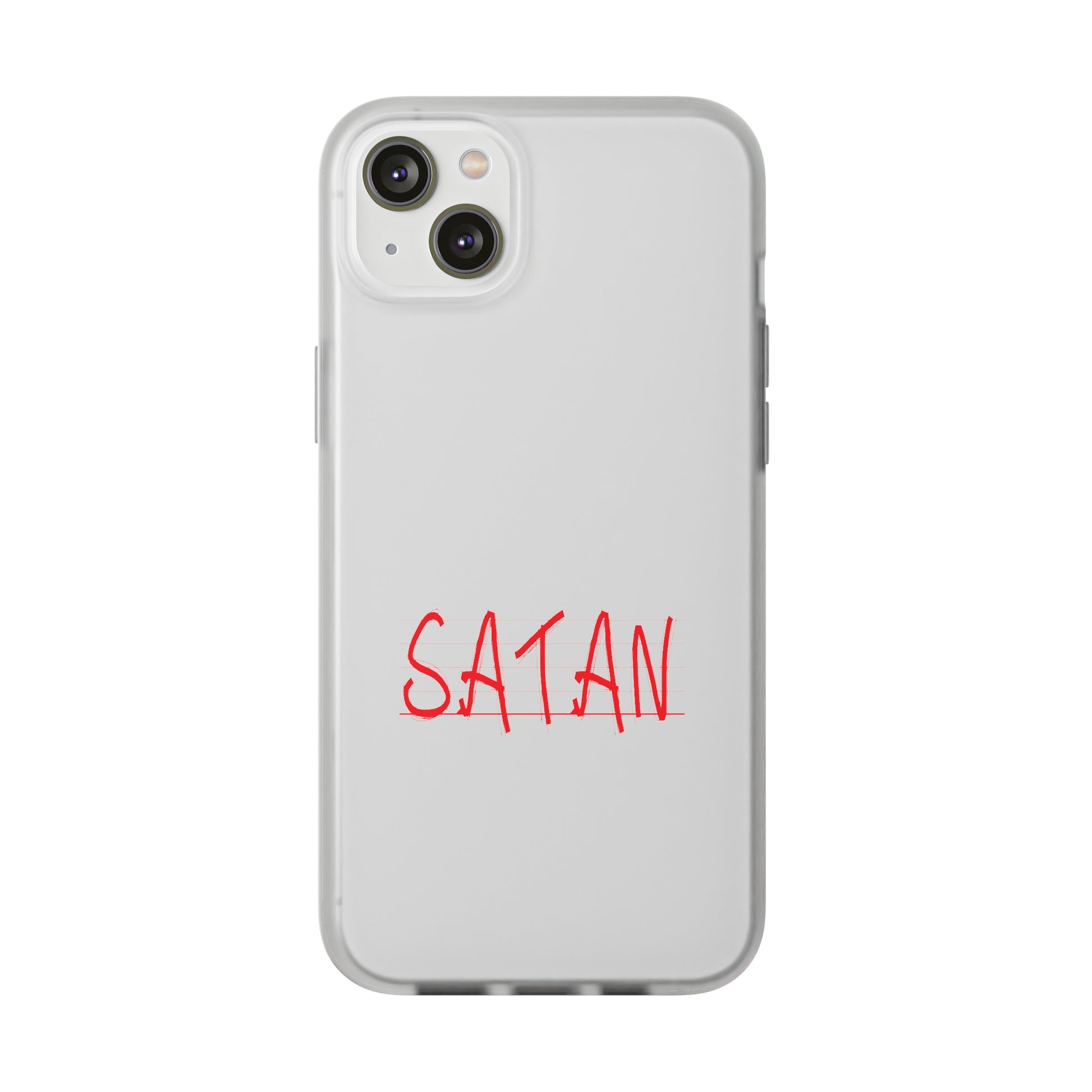 Not Today Satan Not Tomorrow Either Christian Flexi Phone Case Printify