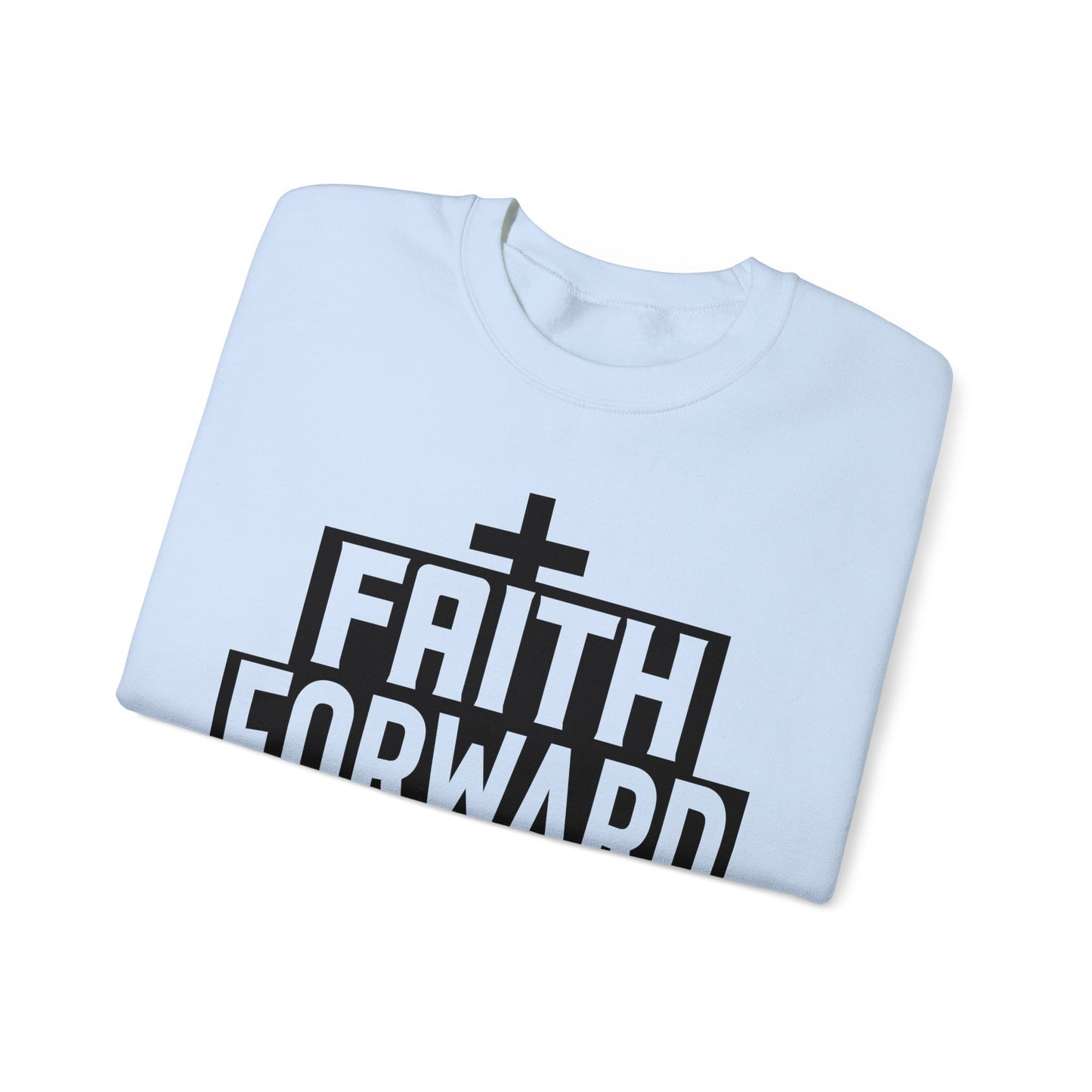 Faith Forward  Unisex Heavy Blend™ Crewneck Christian Sweatshirt