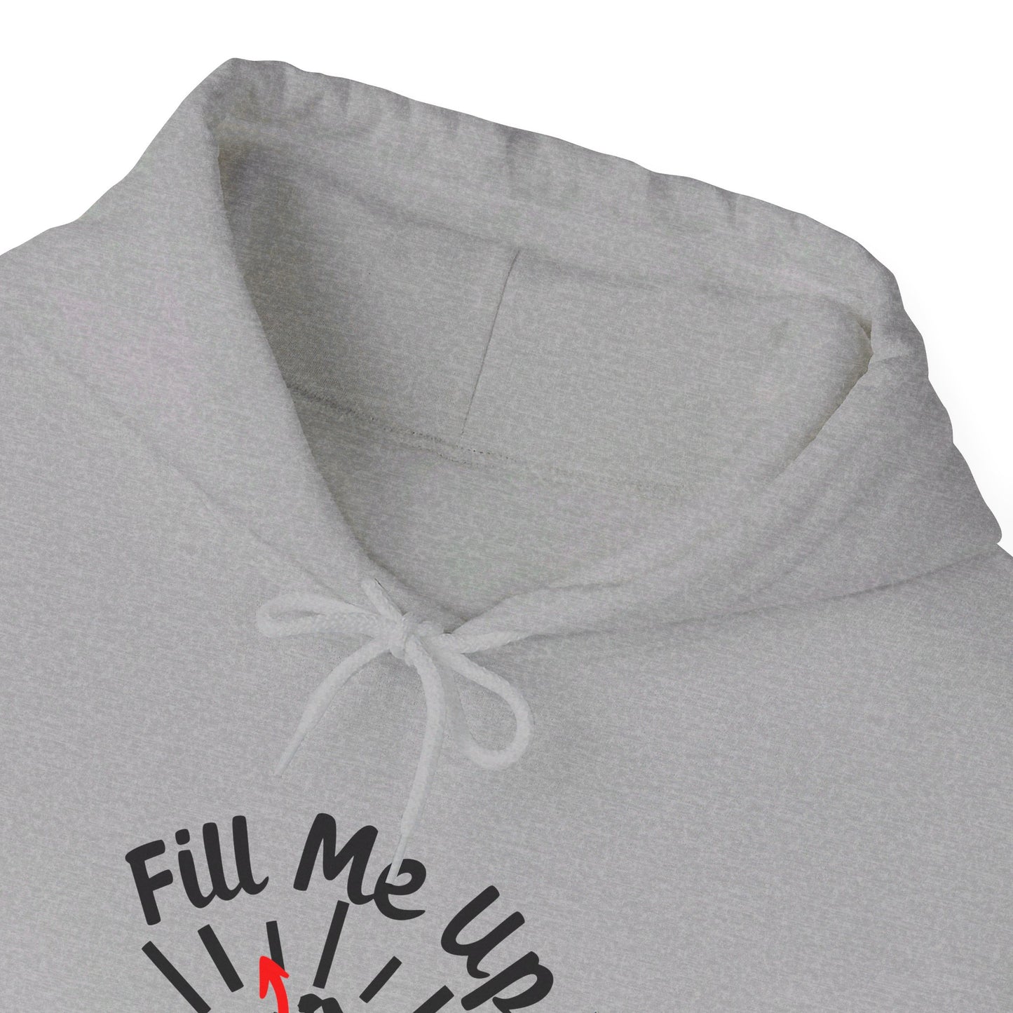 Fill Me Up Lord Funny Unisex Christian Pullover Hooded Sweatshirt