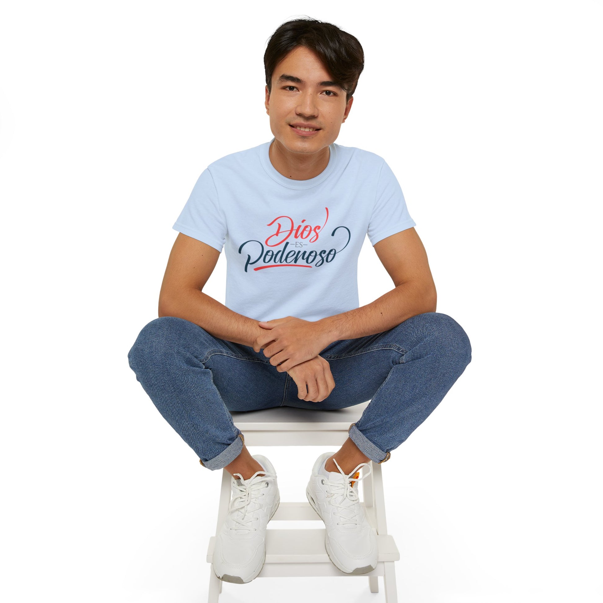 DIOS ES PODEROSO Christian Spanish Unisex T-shirt Printify