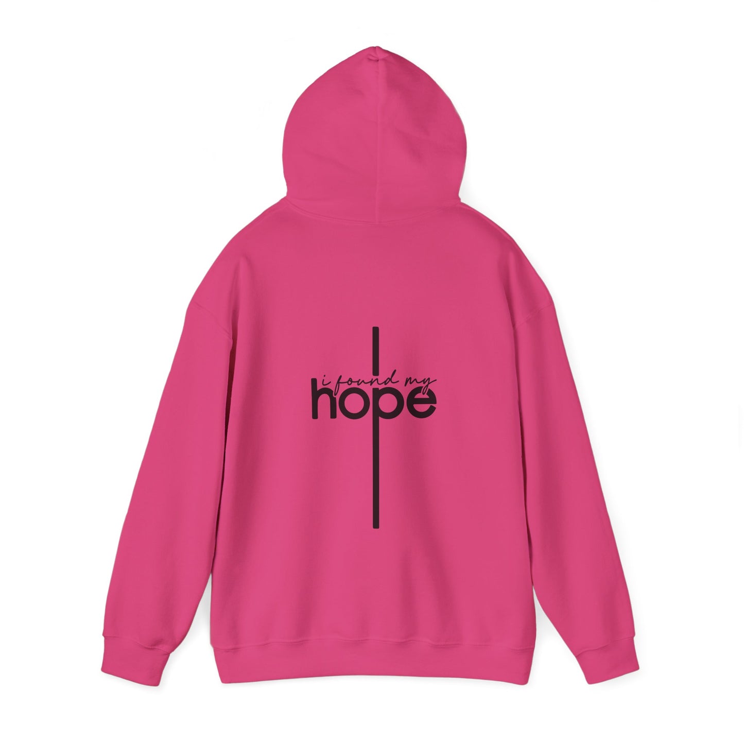 Jesus I Found My Hope  Unisex Christian Hooded Pullover Sweatshirt