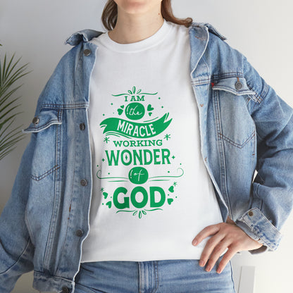 I Am The Miracle Working Wonder Of  Unisex Heavy Cotton Tee