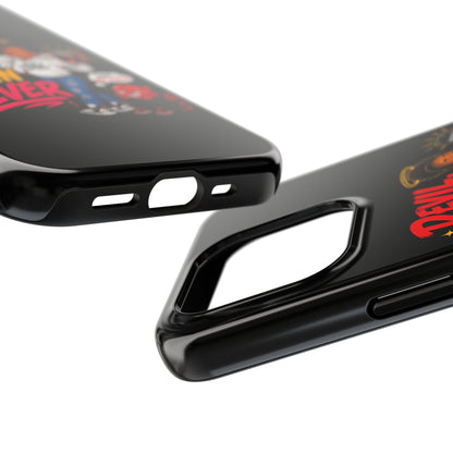 Phone Case — "Devil Try Again Never" Christian Graphic Tough Phone Case - ClaimedbyGodDesigns