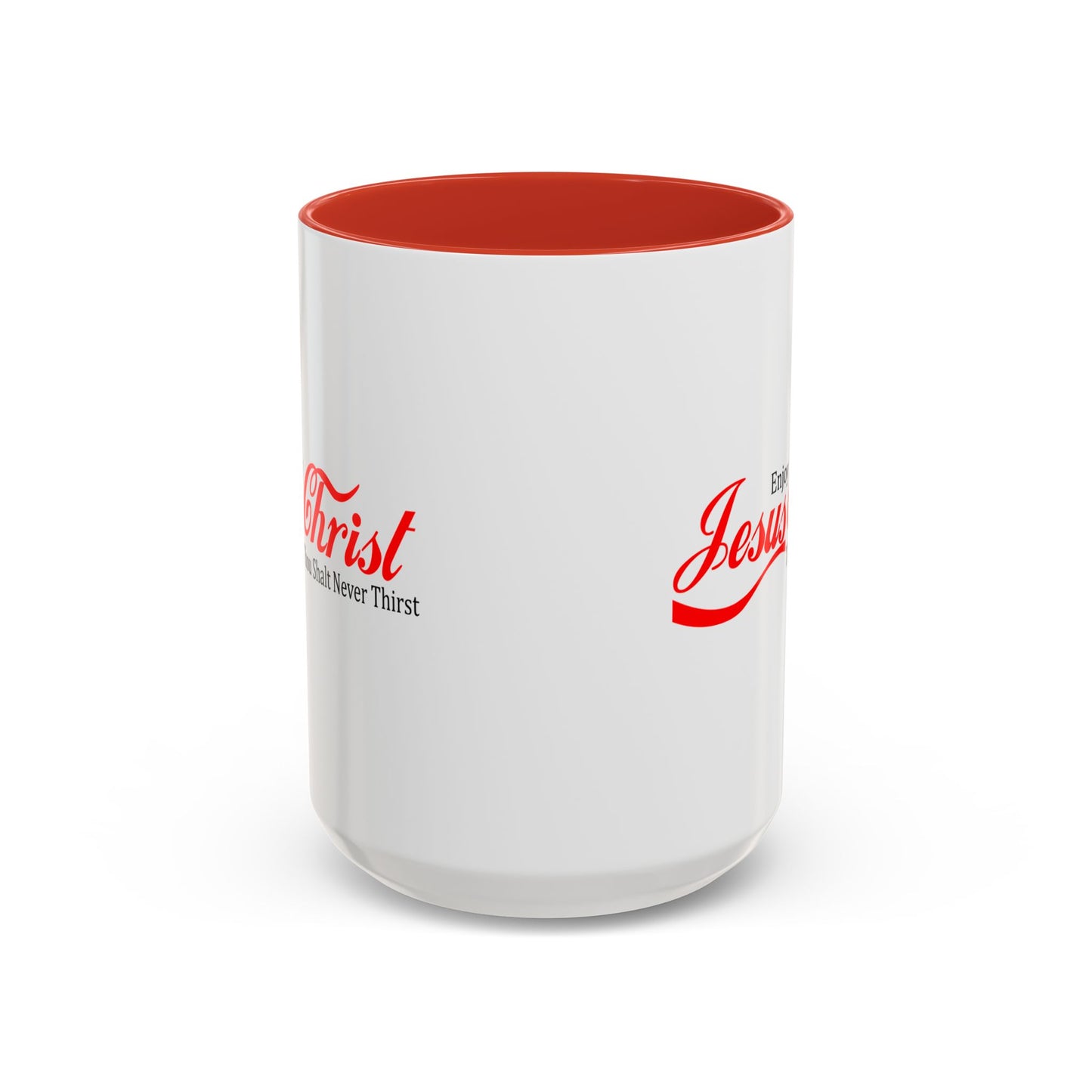 Christian Ceramic Mug - Enjoy Him Accent Coffee Mug (11, 15oz)