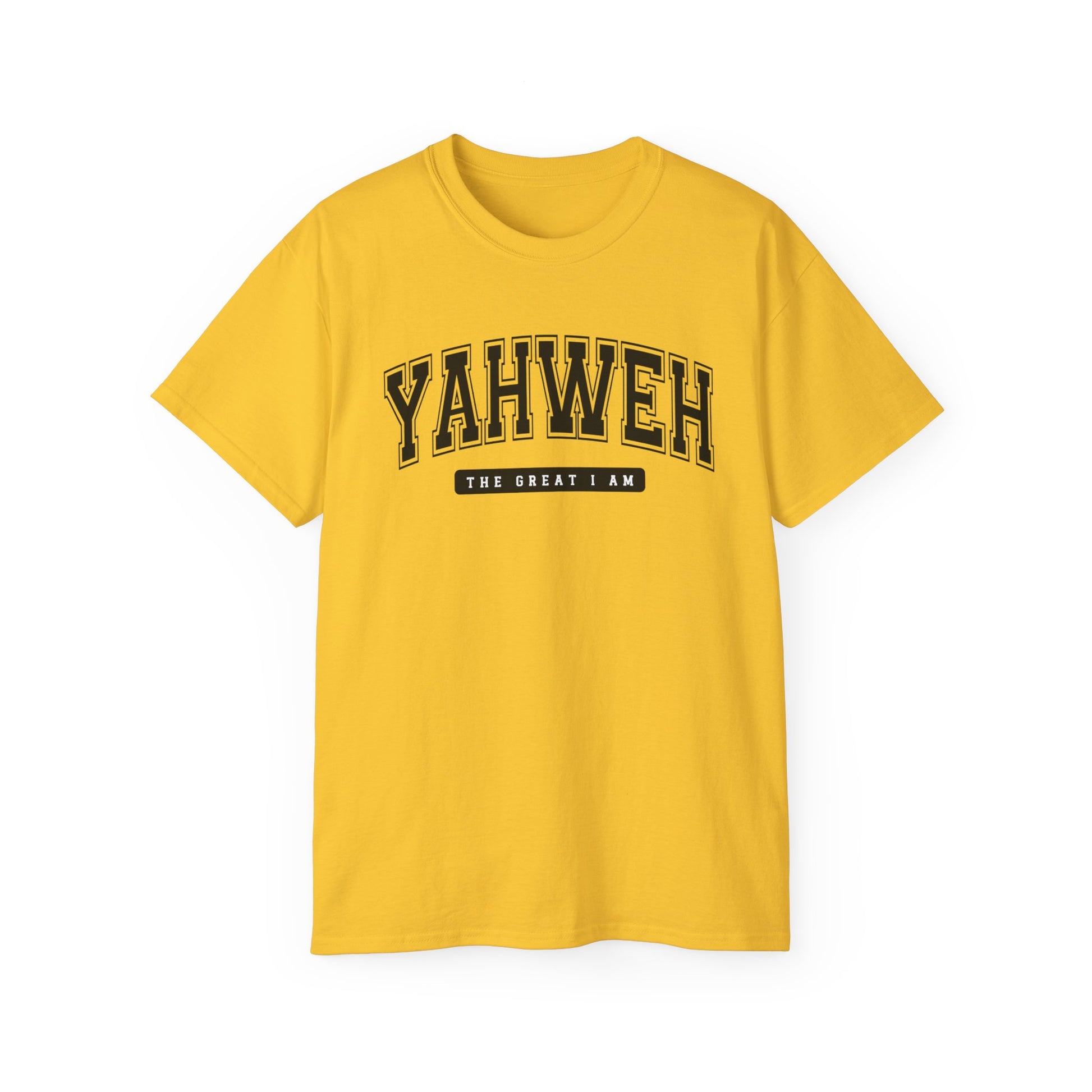 Yahweh The Great I Am Unisex Christian Ultra Cotton Tee Printify