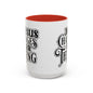 Inspirational Coffee Accent Mug - "He Changes Err Thang" - Perfect for Devotion and Gifts